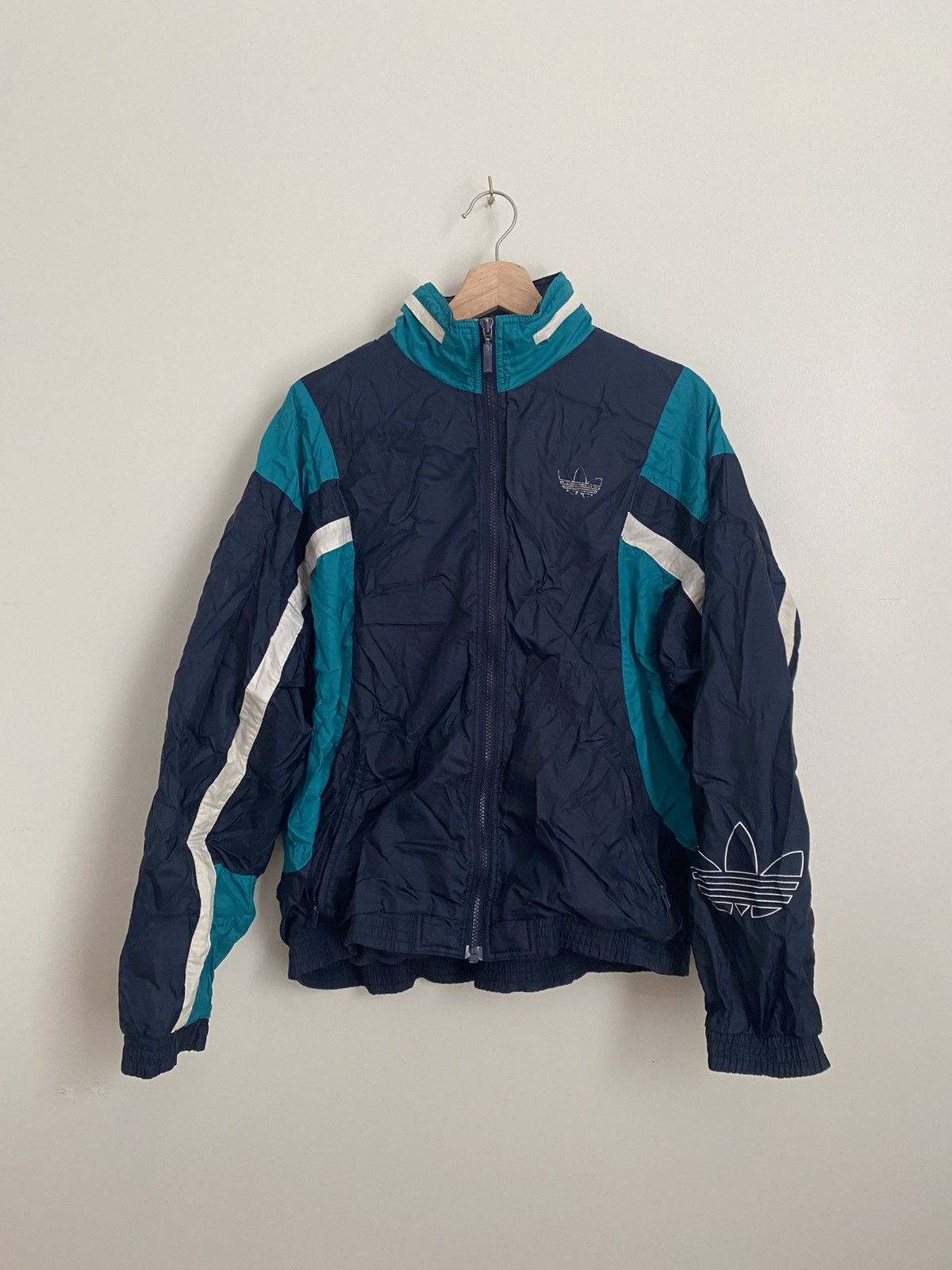 Adidas VINTAGE ADIDAS LIGHT JACKET XL Size US XL / EU 56 / 4 - 1 Thumbnail