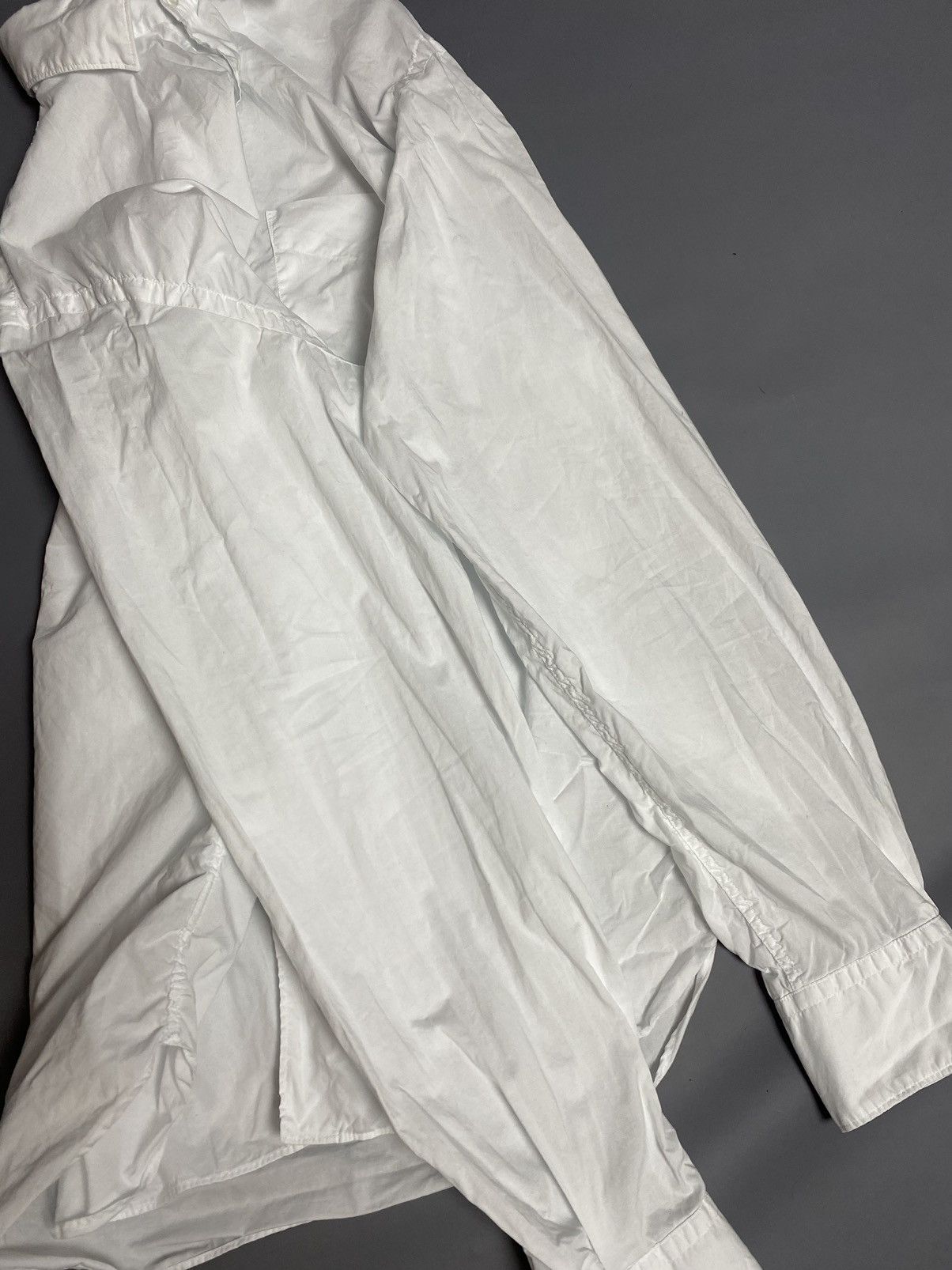 Aspesi Alberto Aspesi White Button Up Shirt Sz 41/16 Vintage Italy Size US L / EU 52-54 / 3 - 9 Thumbnail