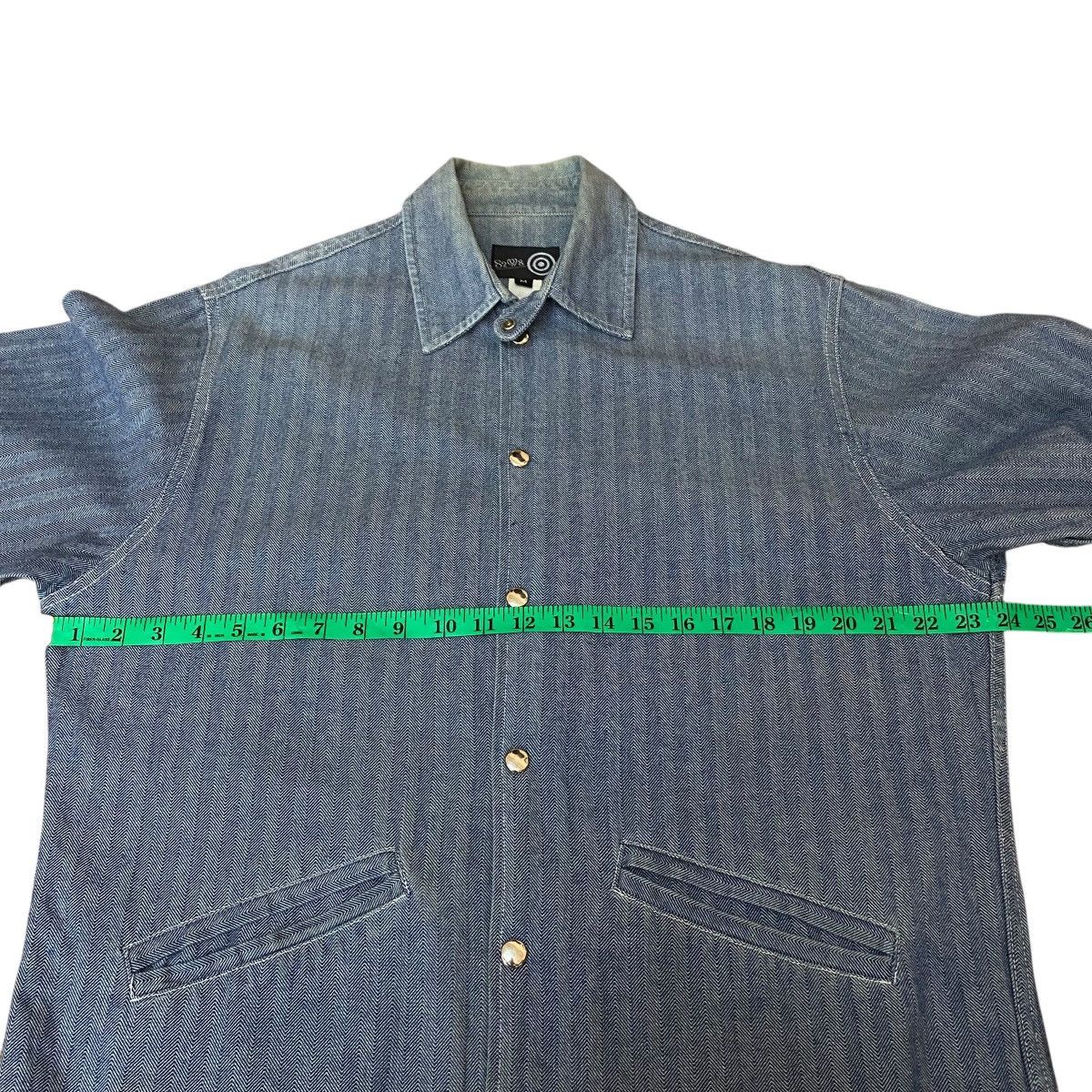South2 West8 South2 West8 HBT Coach Jacket Blue Herringbone Twill Denim Size US M / EU 48-50 / 2 - 16 Thumbnail