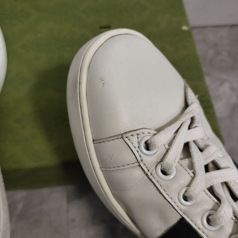 Gucci Gucci Ace Embroidered Fashion Sneakers for Women -2508 Size US 6 / IT 36 - 7 Thumbnail