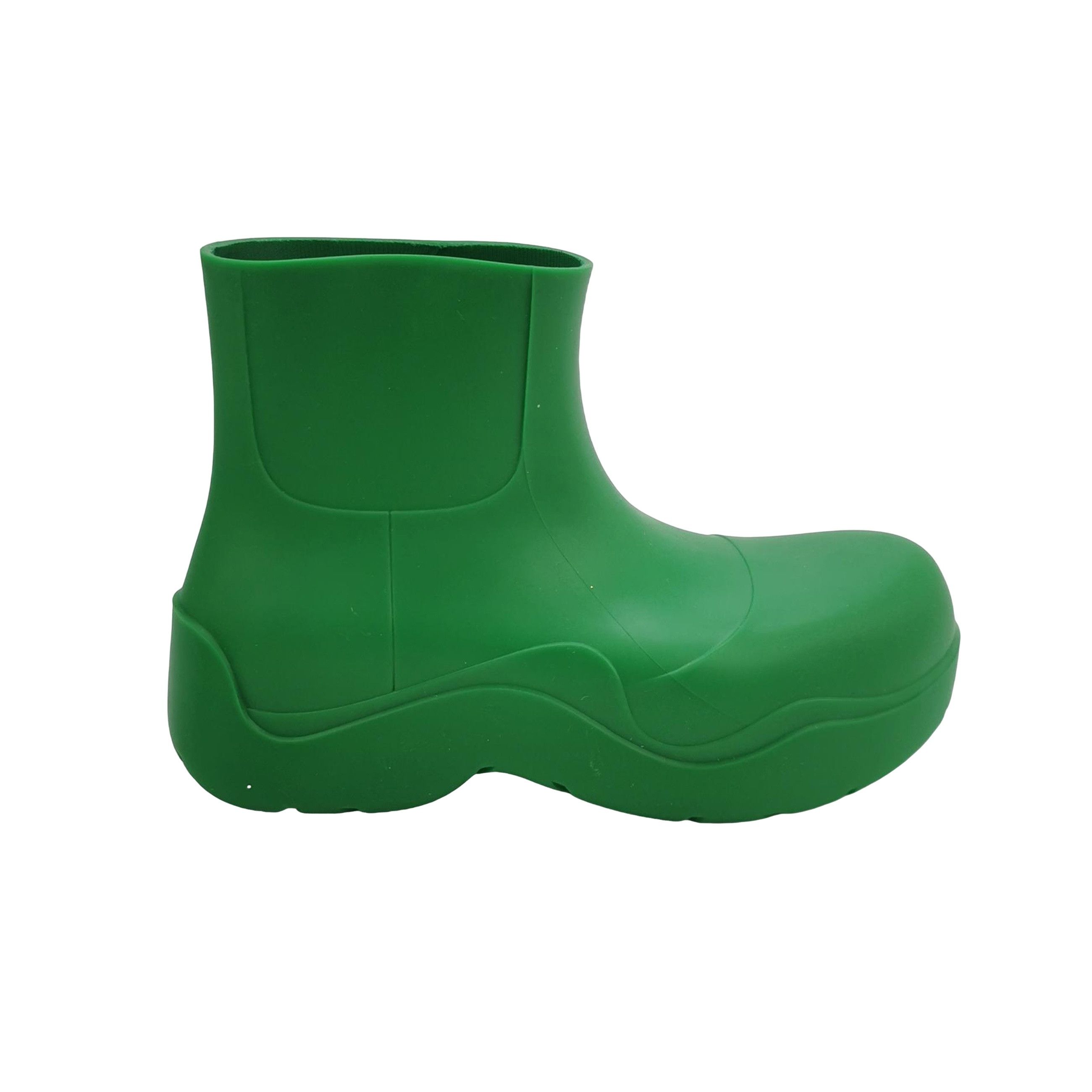 Bottega Veneta Bottega Veneta Green Puddle Boots 40 Size US 7 / EU 40 - 1 Thumbnail
