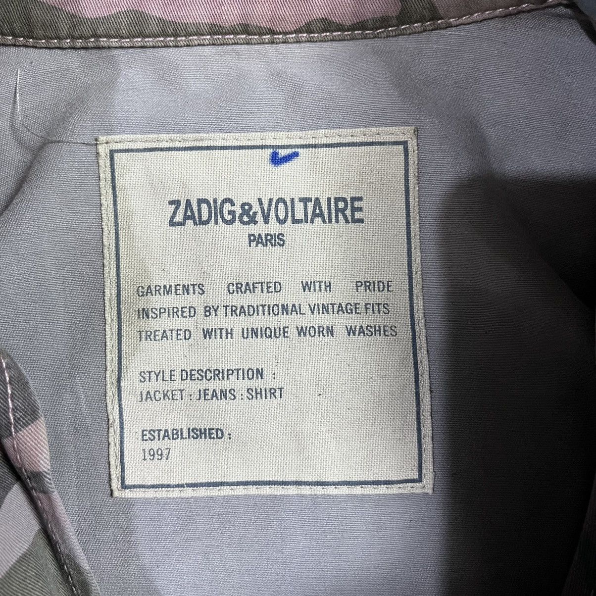Levi's × Zadig & Voltaire Zadig & Voltaire Skeleton Army Jacket Size S / US 4 / IT 40 - 7 Thumbnail