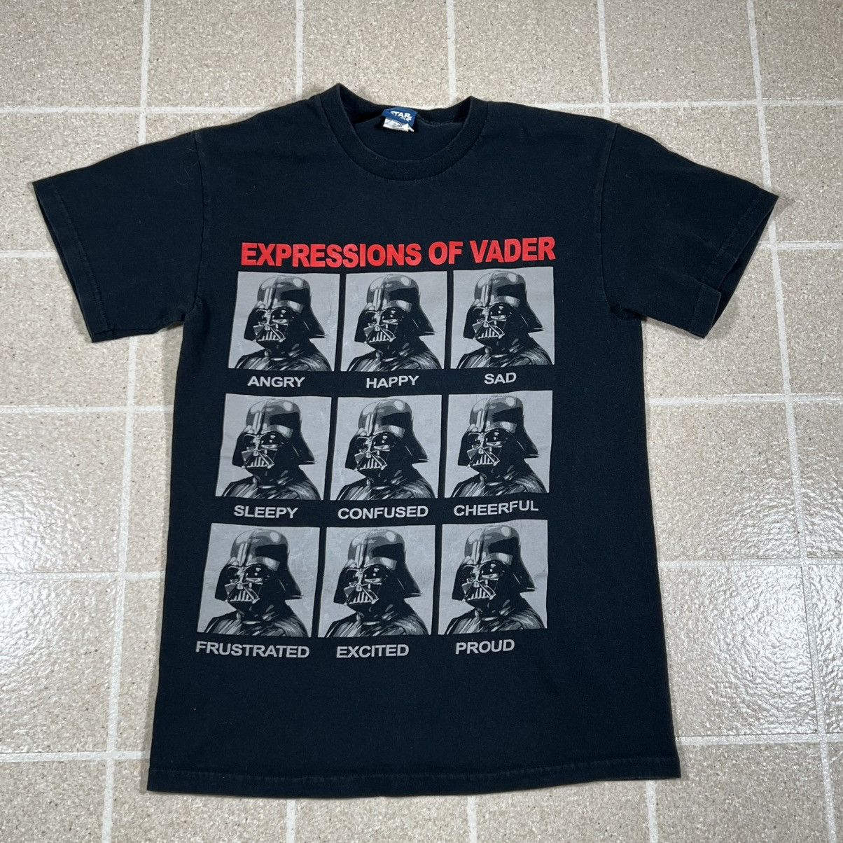 Star Wars Mens Star Wars Expressions of Vader Darth T-shirt Size S Size US S / EU 44-46 / 1 - 1 Thumbnail