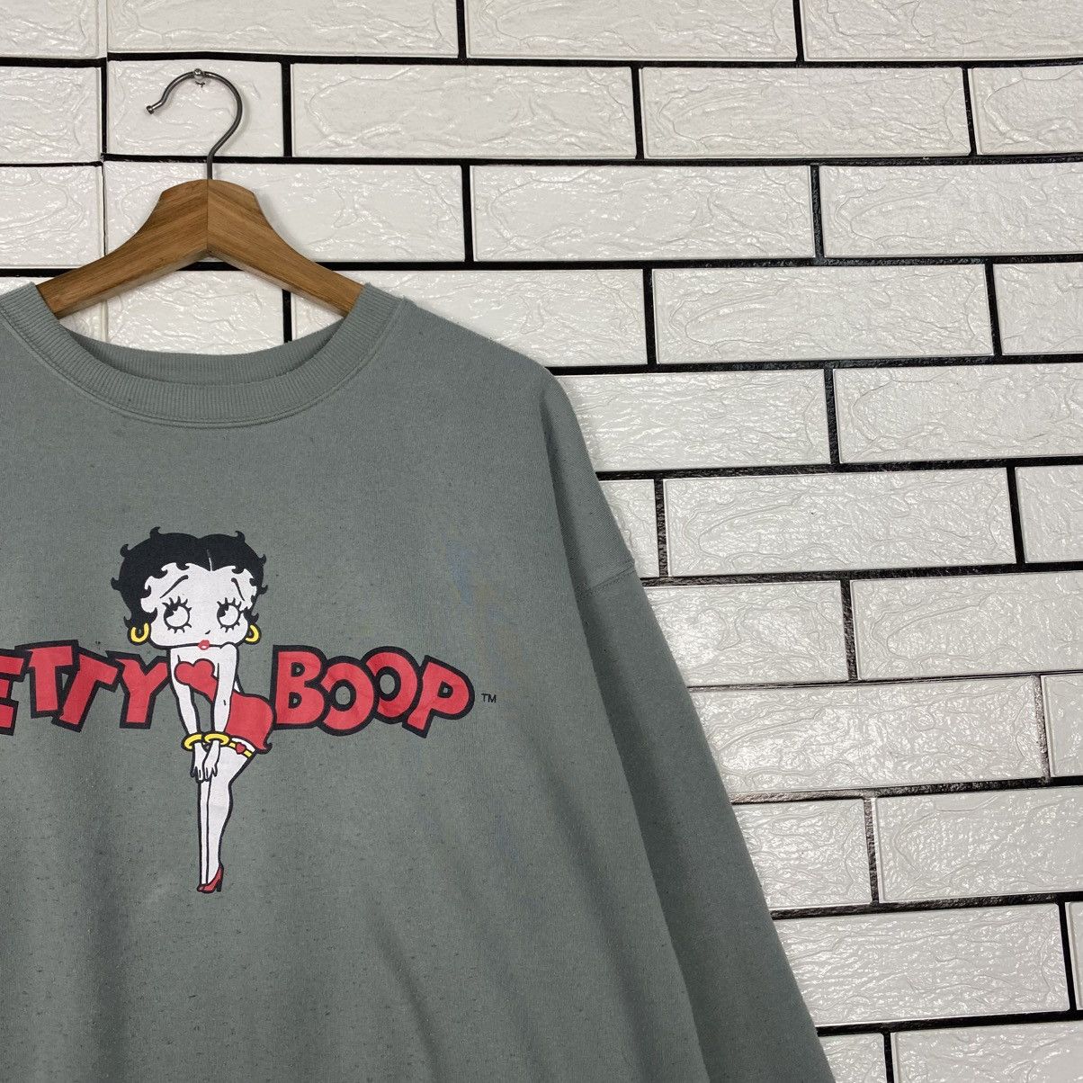 Japanese Brand 📌Vintage Sweatshirt BettyBoop Big Logo Size US L / EU 52-54 / 3 - 7 Thumbnail