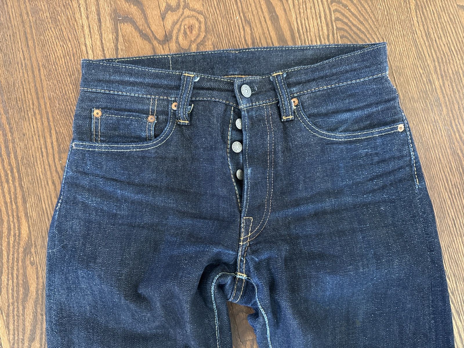Pure Blue Japan Pure Blue Japan XX-019 Straight Tapered Size US 30 / EU 46 - 2 Thumbnail