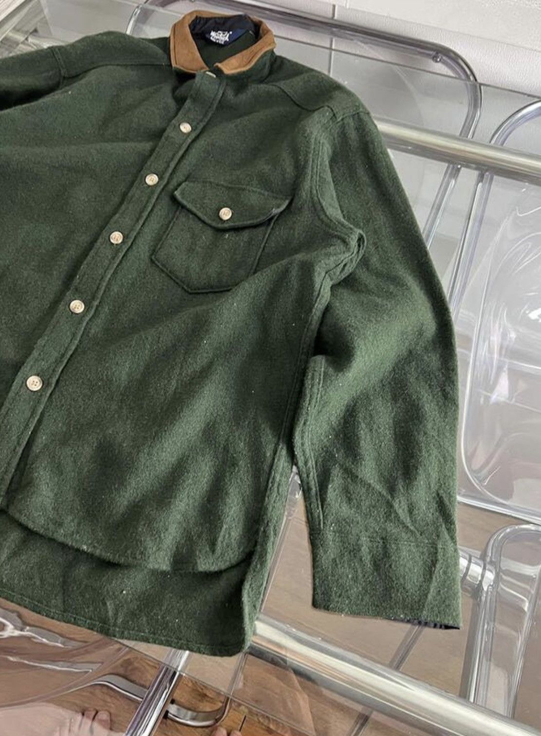 Woolrich Woolen Mills 90's woolrich hunting shirts Size US L / EU 52-54 / 3 - 6 Thumbnail