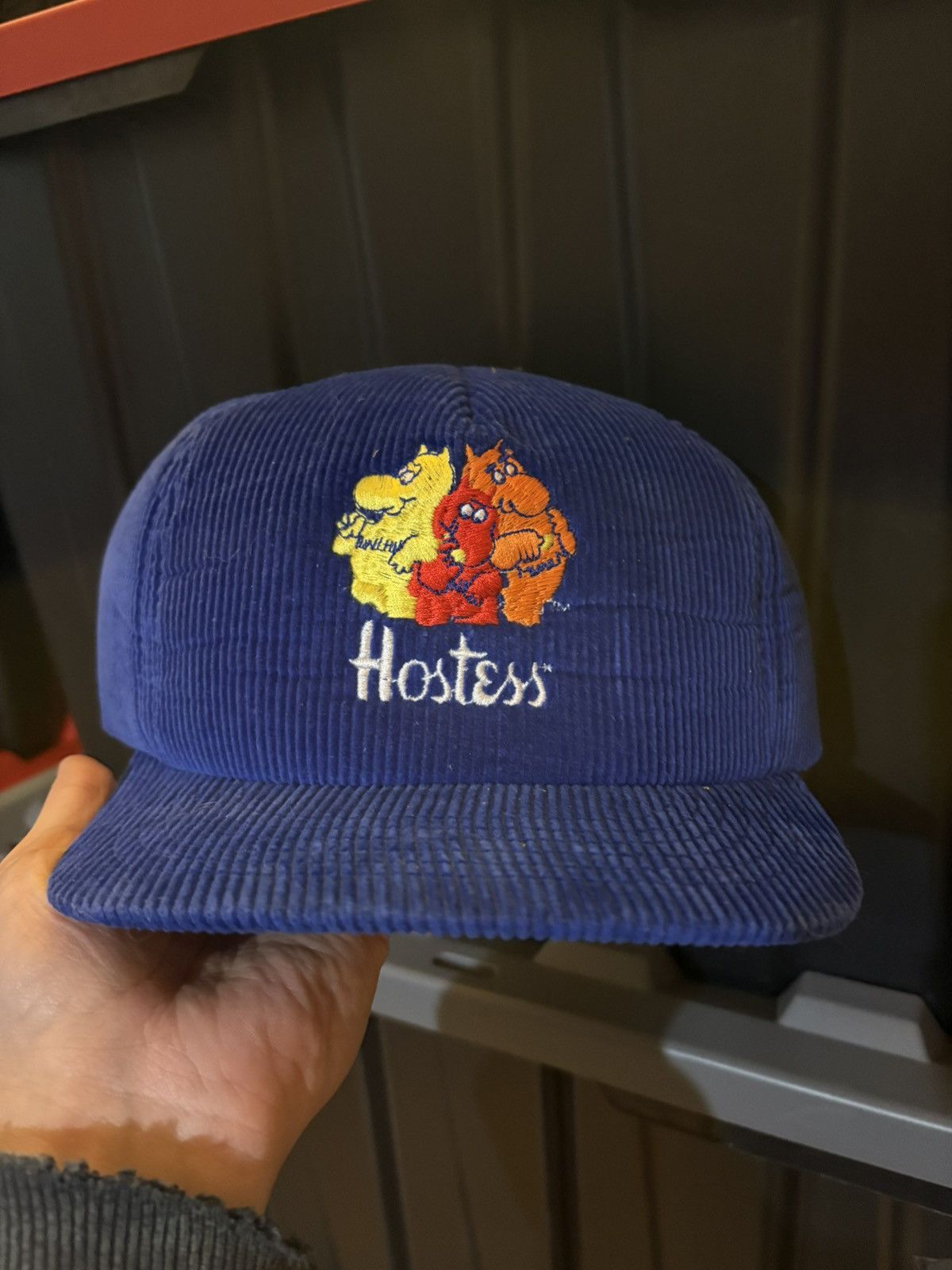 Vintage Vintage Hostess Munchies Hat 80’s Corduroy Stoner Grail Size ONE SIZE - 1 Thumbnail