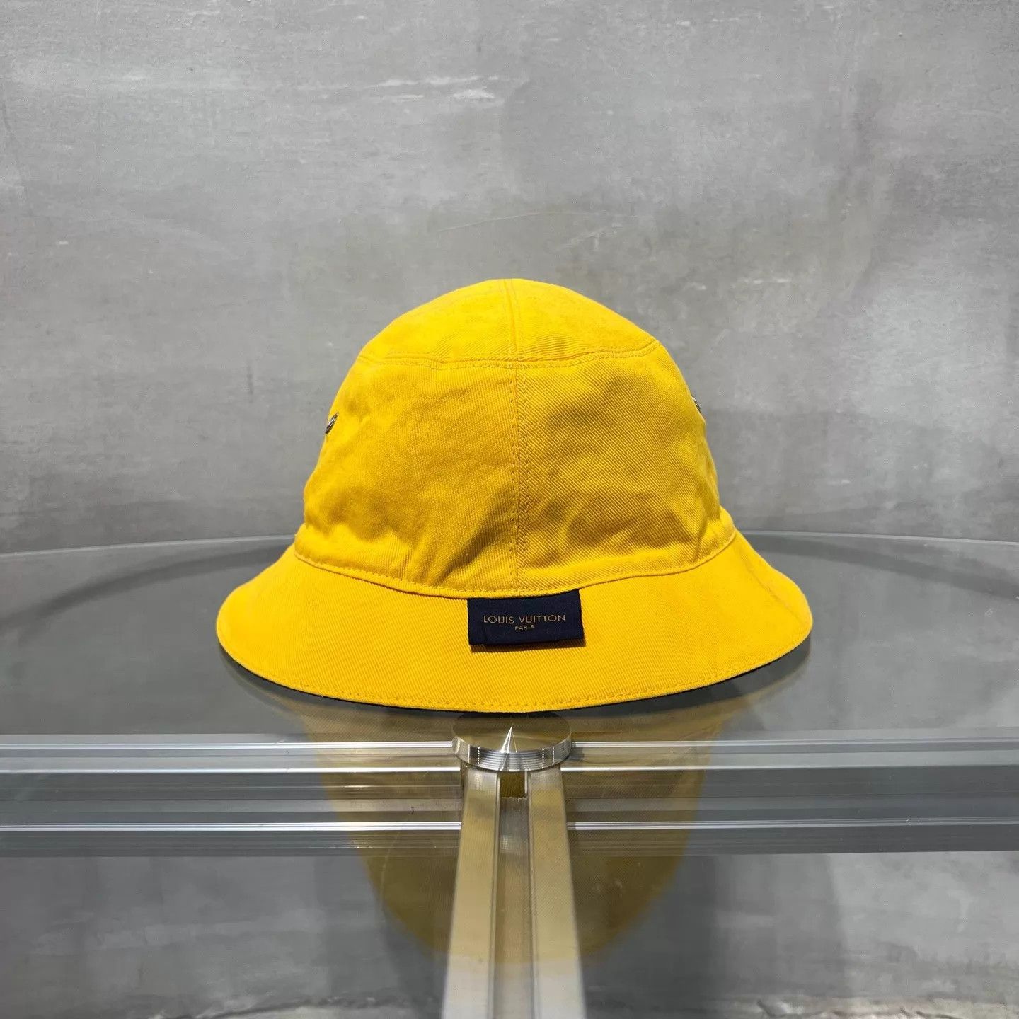 Louis Vuitton LV double-sided fisherman hat FC0246 yellow & black Size ONE SIZE - 4 Thumbnail