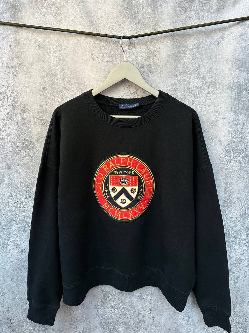 Polo Ralph Lauren Polo Ralph Lauren Embroidered Crest New York Sweatshirt Size US XL / EU 56 / 4 - 1 Thumbnail