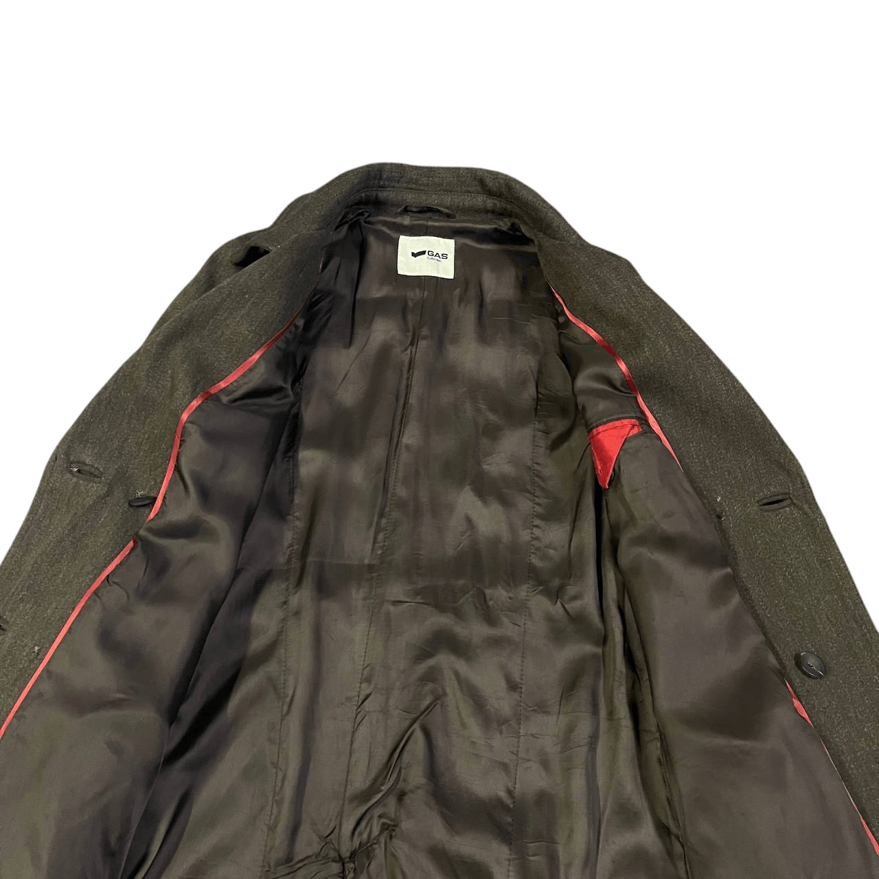GAS Vintage Gas Collection Double Collar Coat Size M / US 6-8 / IT 42-44 - 7 Thumbnail