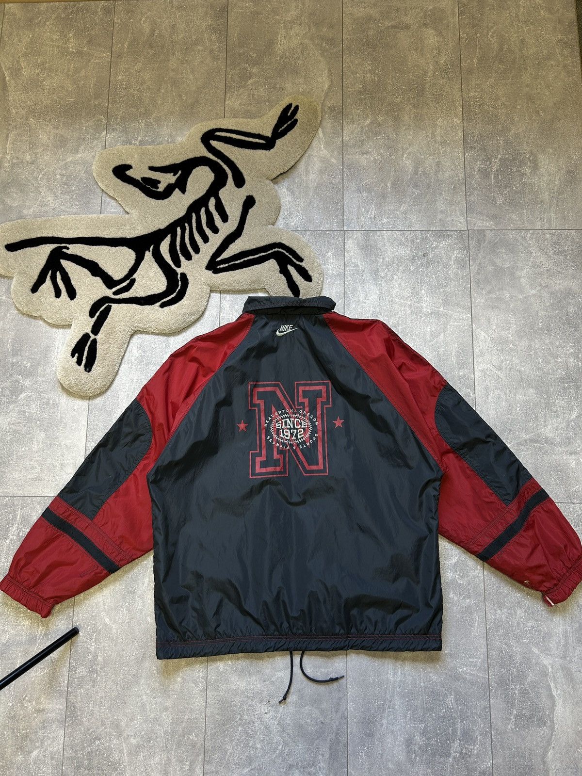 Nike Mens Vintage Nike Track Jacket nylon big logo y2k rare 90s Size US S / EU 44-46 / 1 - 24 Thumbnail