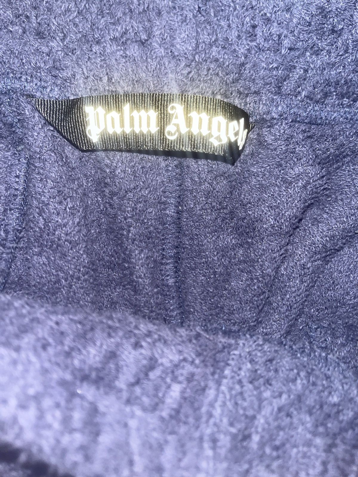 Palm Angels Navy Blue PA Terry Sweatshorts Size S Size US 30 / EU 46 - 5 Thumbnail