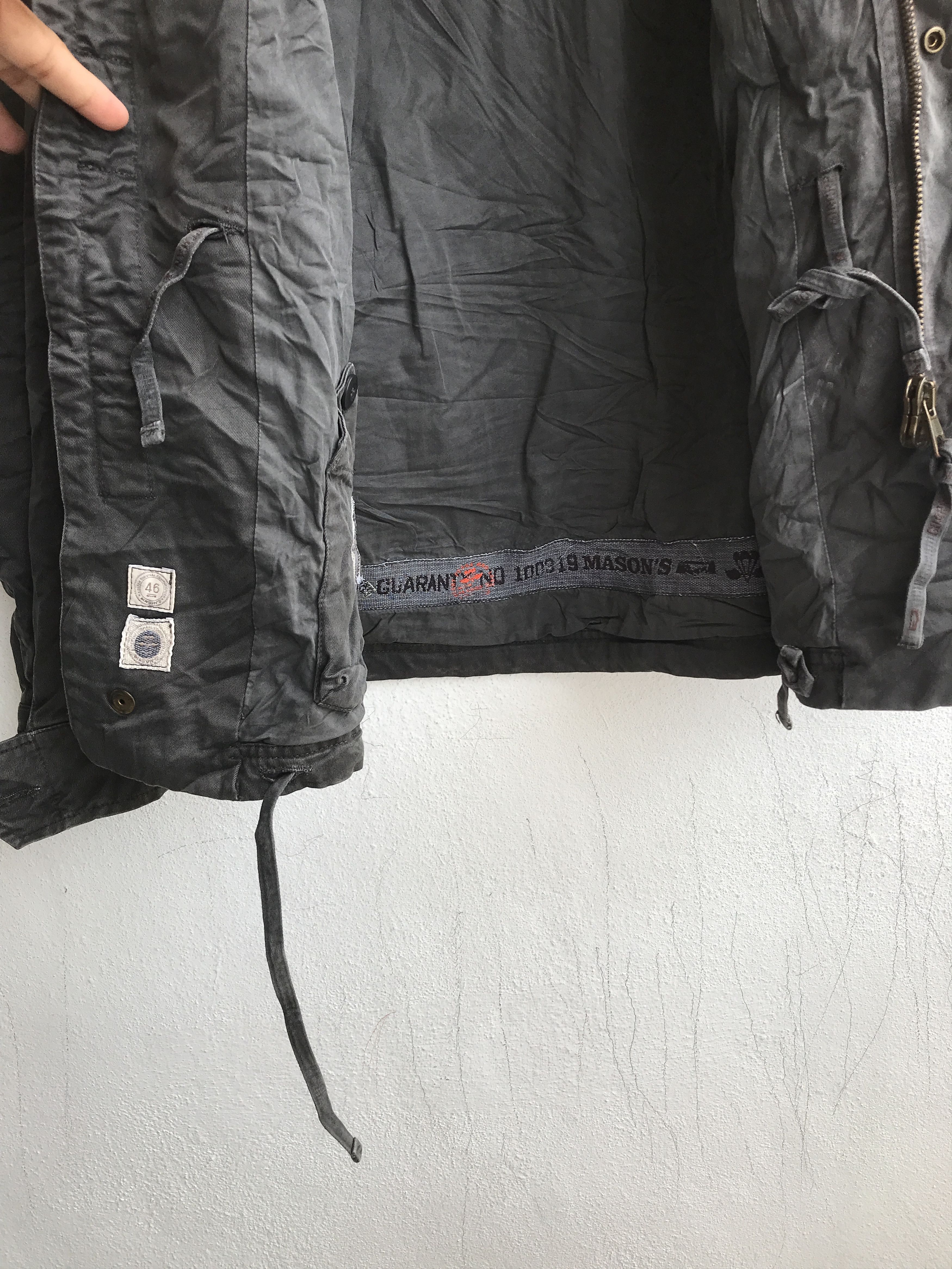 Japanese Brand Masons army jacket rare design Size US M / EU 48-50 / 2 - 8 Thumbnail