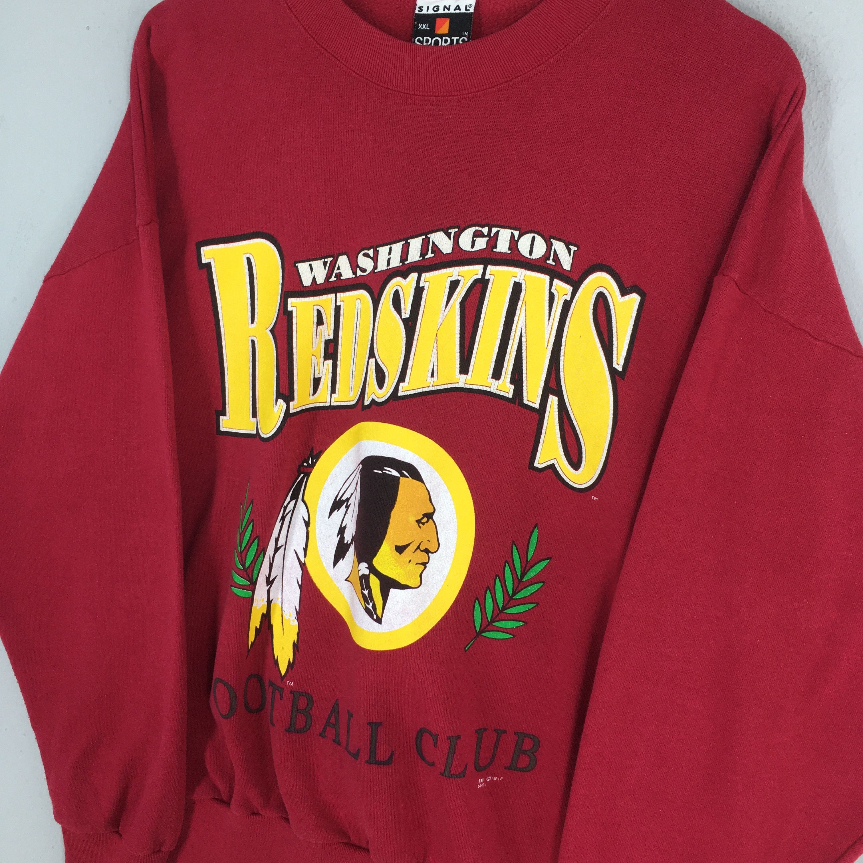 NFL Vintage Washington Commanders NFL Red Sweatshirt 2XL Size US XXL / EU 58 / 5 - 3 Thumbnail