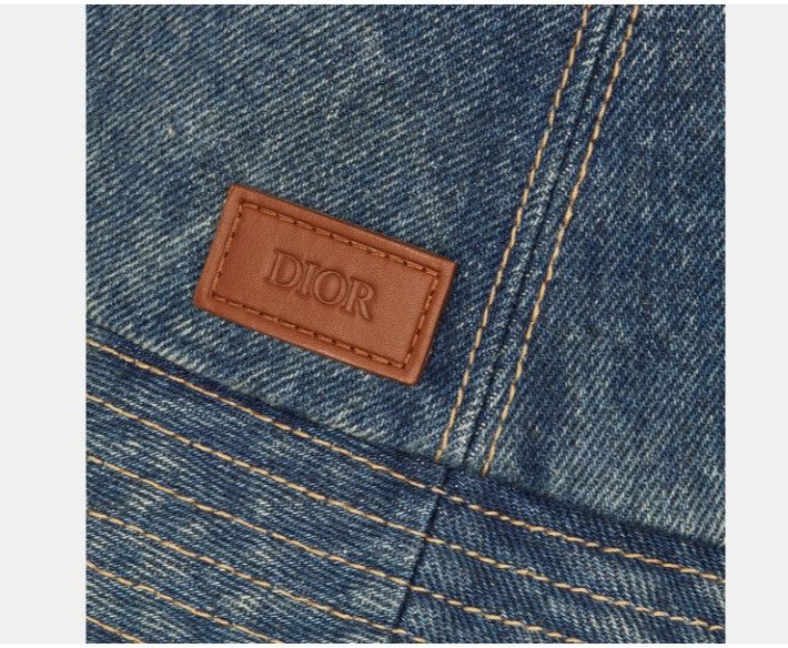 Dior o1w1db11224 Size: OS / Denim Bucket (Hat / Cap) in Blue Size ONE SIZE - 5 Thumbnail