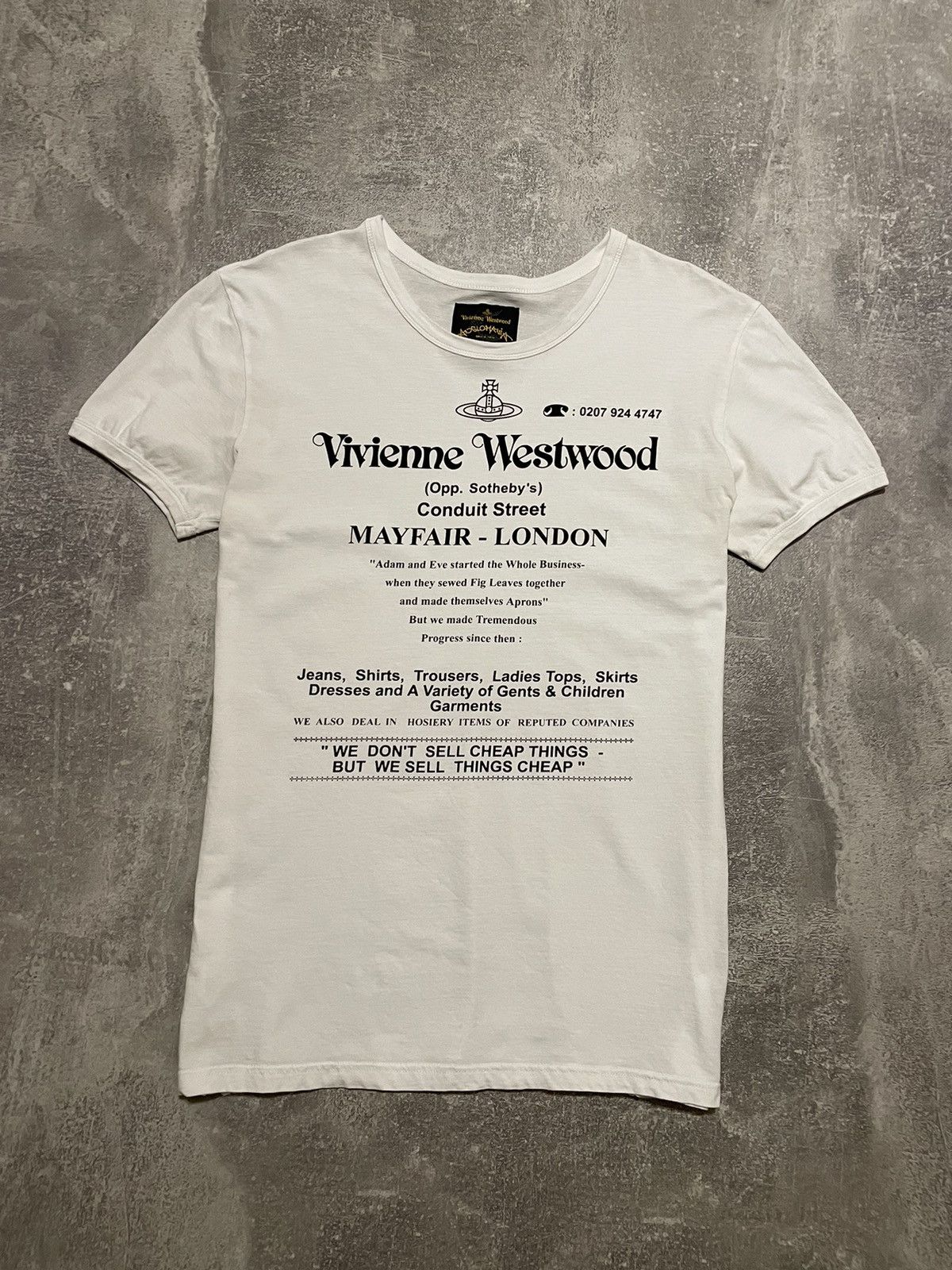 Streetwear × Vivienne Westwood Vivienne Westwood vintage tee