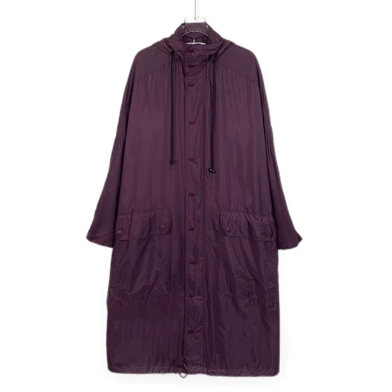 Balenciaga Balenciaga size 34 Deep purple monogrammed hooded drawstri Size US XXS / EU 40 - 1 Thumbnail