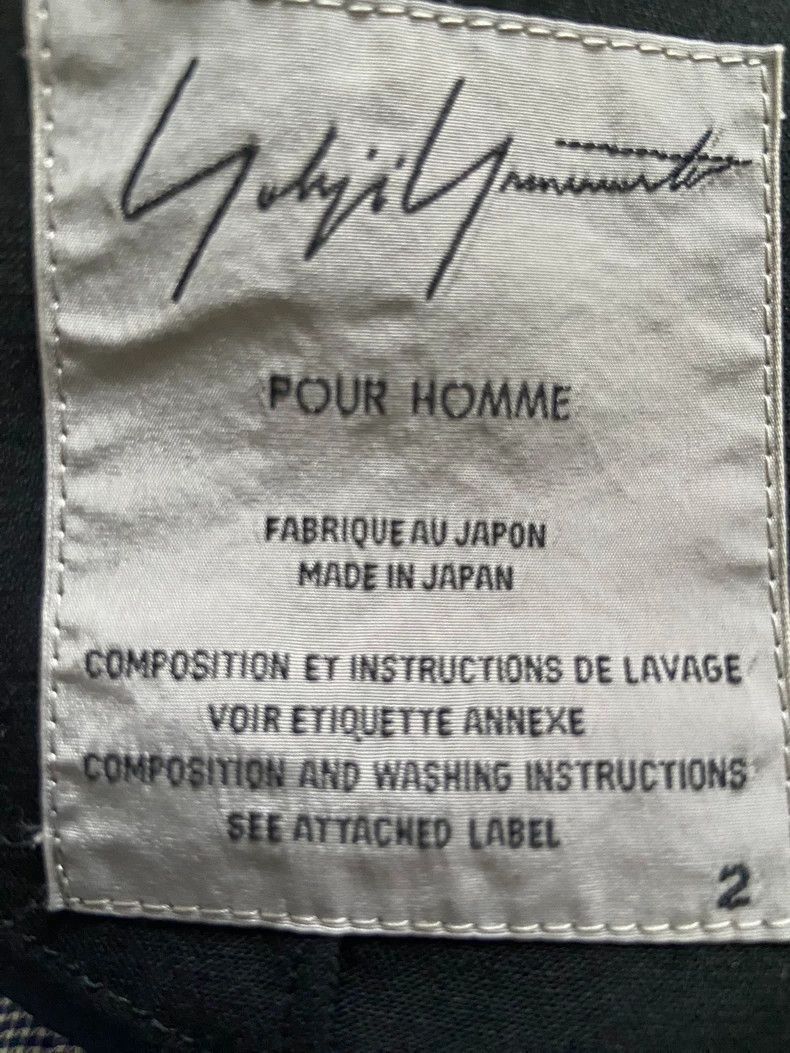 Yohji Yamamoto Yohji Yamamoto Yohji Yamamoto Black Suit Jacket and Pants Size US L / EU 52-54 / 3 - 4 Thumbnail
