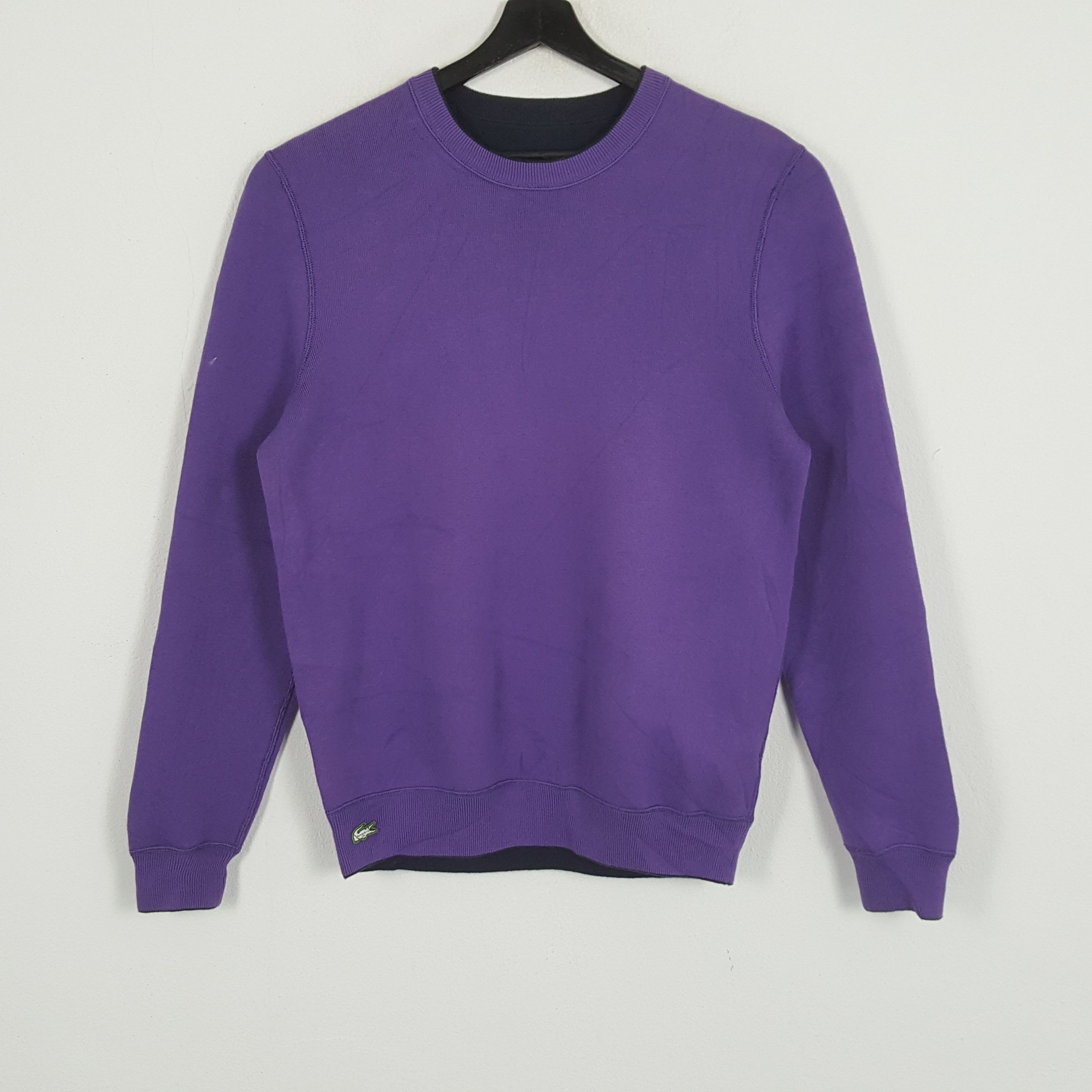 Lacoste × Vintage LACOSTE Small Logo Design Reversible Sweatshirt Size US M / EU 48-50 / 2 - 1 Thumbnail