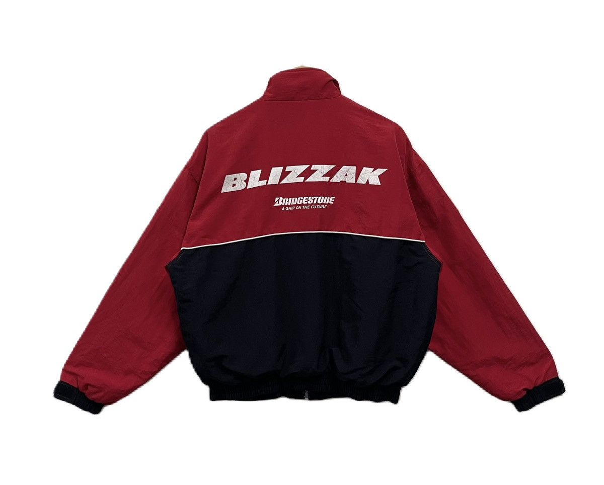 Vintage Vintage Bridgestone Blizzark Bomber Jacket Tire Company Size US XL / EU 56 / 4 - 1 Thumbnail
