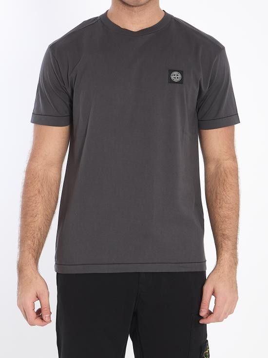 STONE ISLAND Men T-Shirts K1S152100039 BLACK