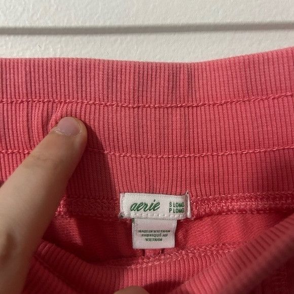 American Eagle Outfitters Aerie Pink Sweatpants Size 26" / US 2 / IT 38 - 3 Thumbnail
