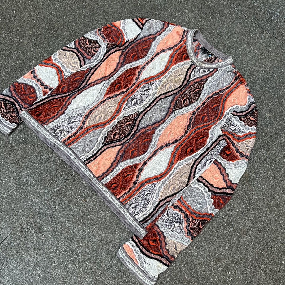 Coogi × Vintage Crazy Vintage Coogi 3D Cable Knitwear Size US L / EU 52-54 / 3 - 2 Thumbnail
