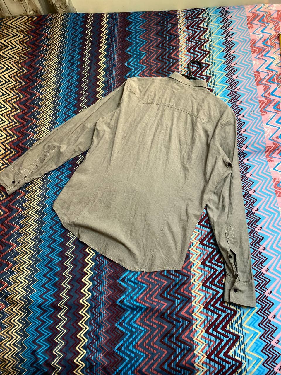 Diesel × Japanese Brand Diesel Cyber Embroidared Vintage Shirt Size M Size US M / EU 48-50 / 2 - 12 Thumbnail