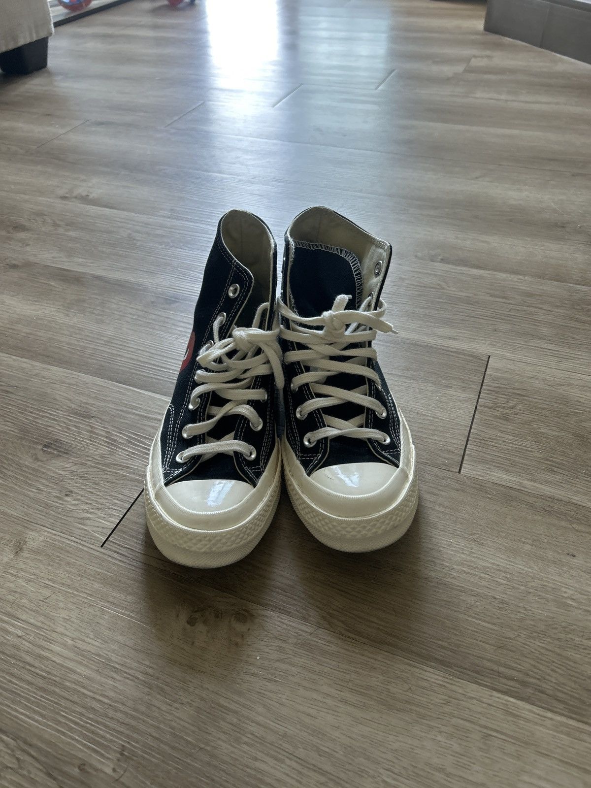 Comme des Garcons Comme des garcon play converse LARGE Size US 8.5 / IT 38.5 - 1 Thumbnail