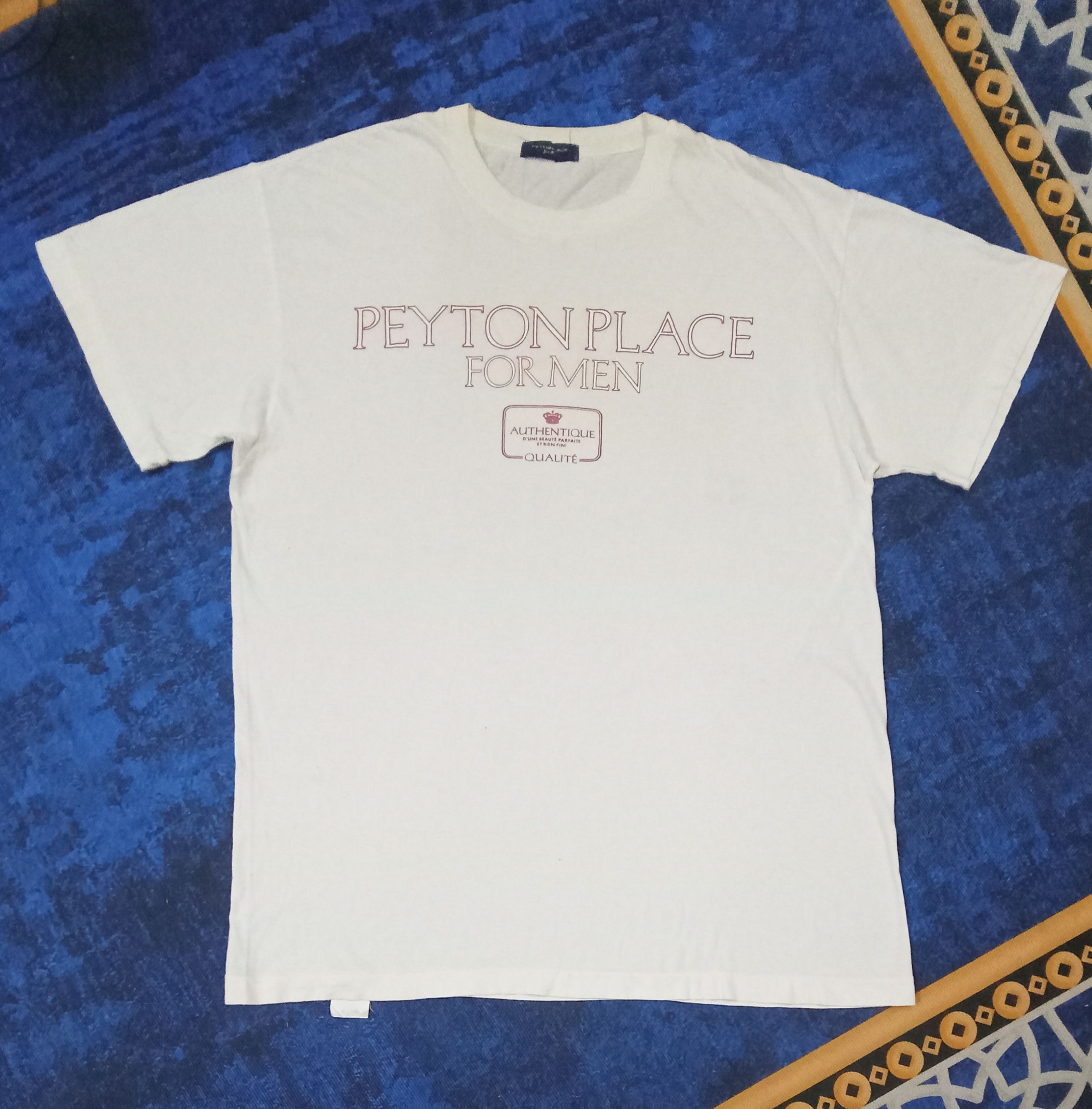 PPFM Peyton Place For Men PPFM Centre Spell Out Vintage T Shirt Size US L / EU 52-54 / 3 - 2 Thumbnail