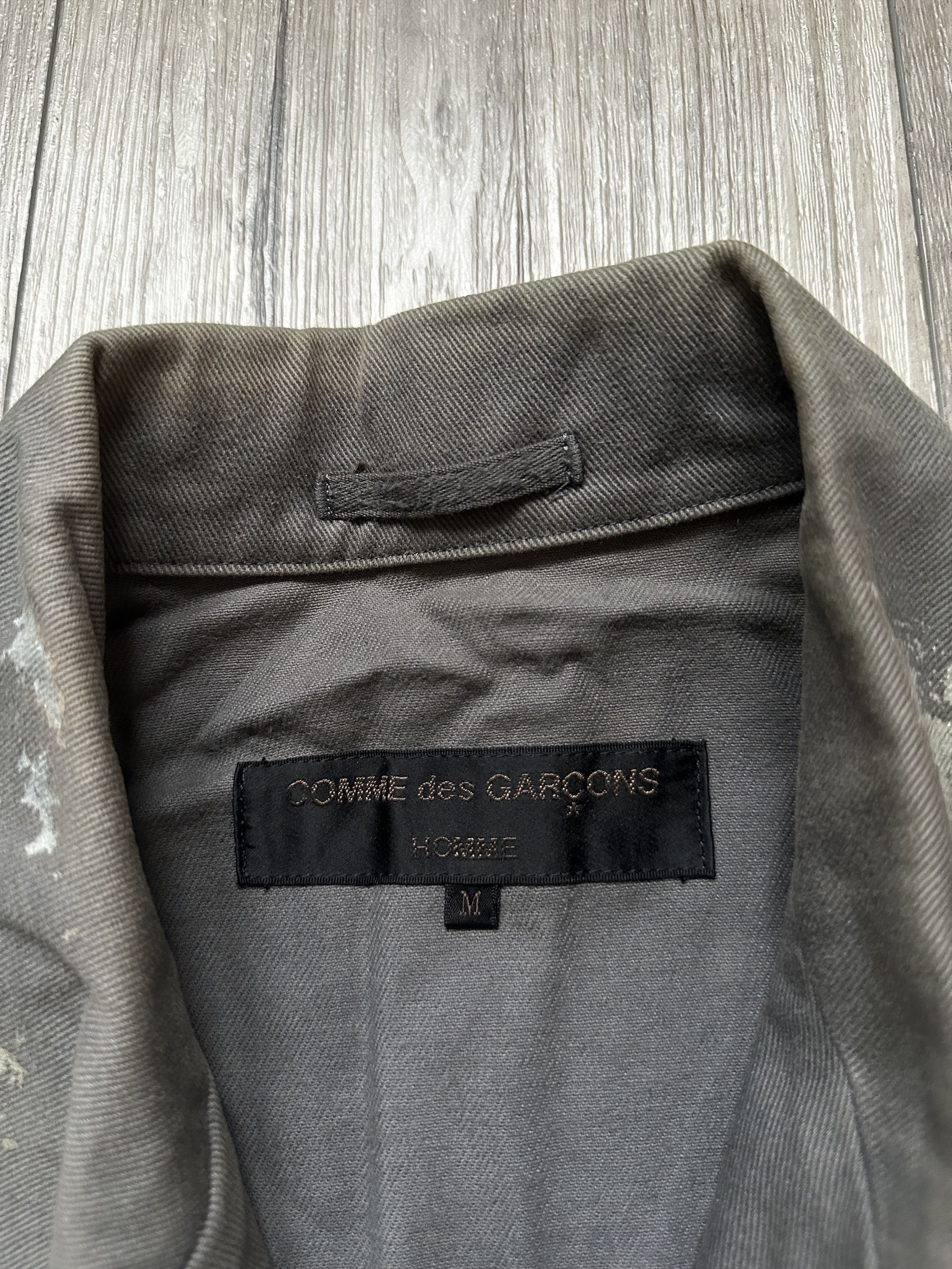 Comme des Garcons Homme COMME des GARÇONS AD 2002 Painter Work Jacket Size US L / EU 52-54 / 3 - 6 Thumbnail