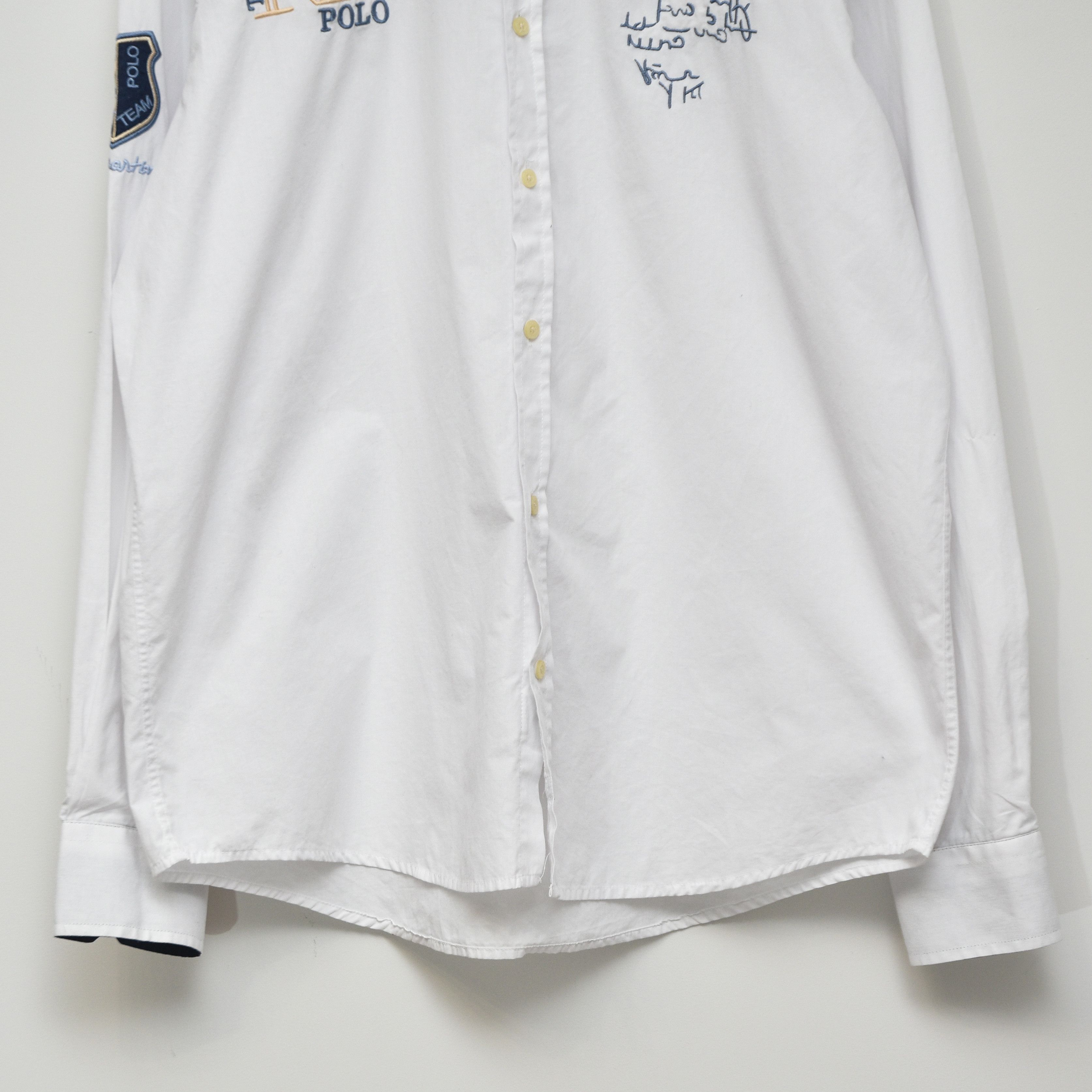 La Martina La Martina Rolex Crown Cup 2010 Polo Shirt White 4XL Size US XXL / EU 58 / 5 - 4 Thumbnail