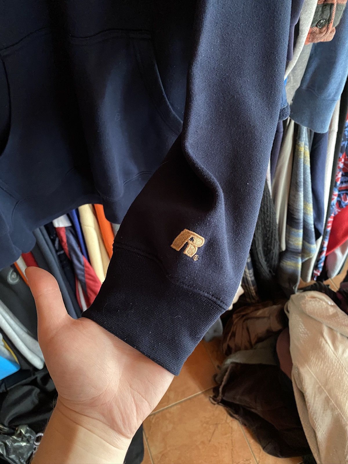 Russell Athletic VINTAGE RUSSELL ATHLETIC NOTRE DAME HOODIE Size US L / EU 52-54 / 3 - 3 Thumbnail