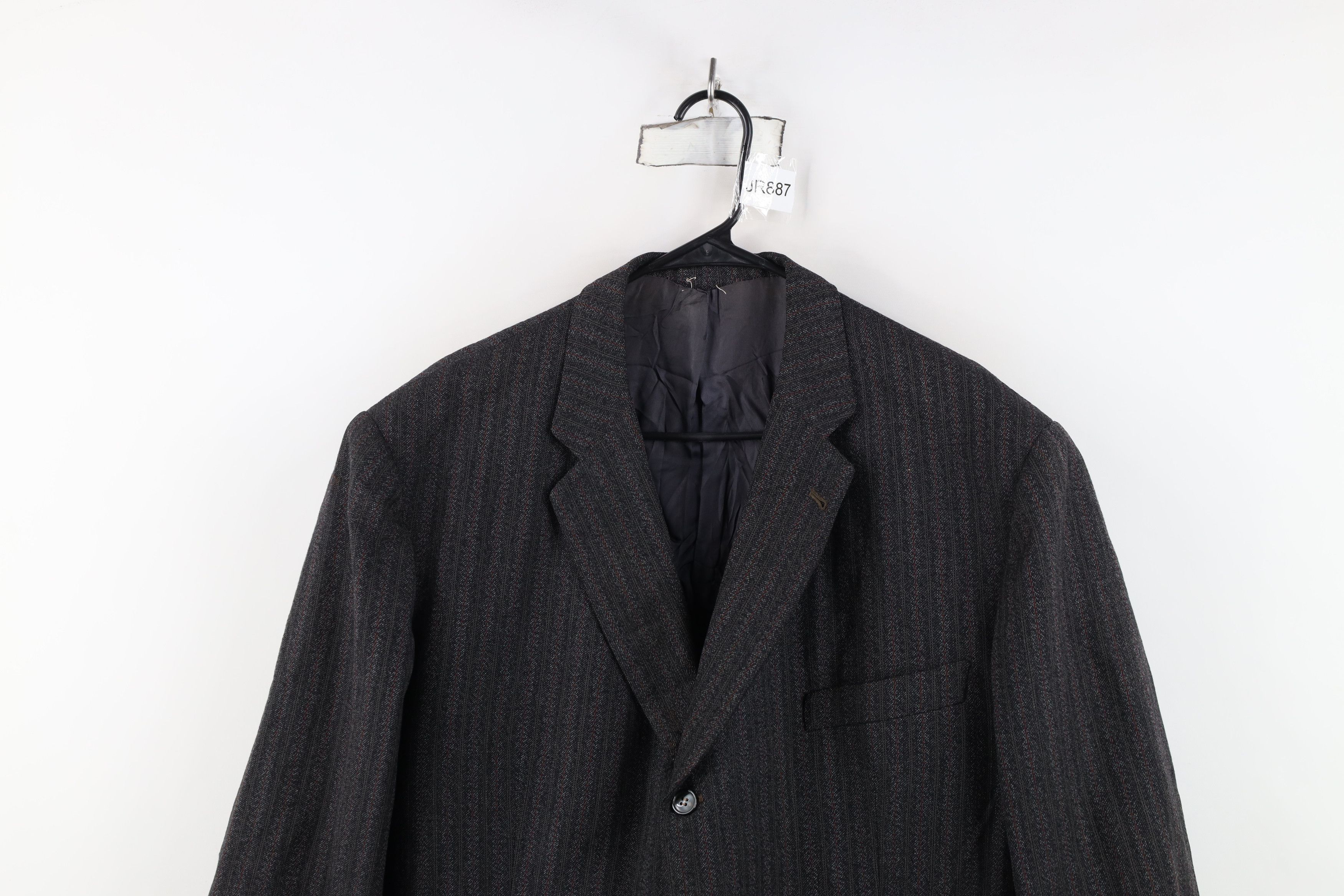 Vintage Vintage 50s Rockabilly Heavyweight Jacket Sport Coat USA Size US XXL / EU 58 / 5 - 2 Thumbnail