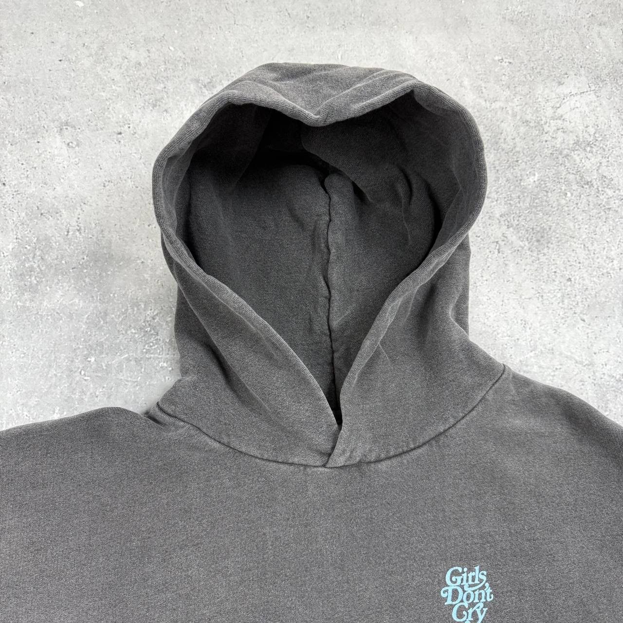 Girls Don't Cry Girls Don’t Cry GDC Logo Hoodie Washed Black Size L Size US L / EU 52-54 / 3 - 4 Thumbnail