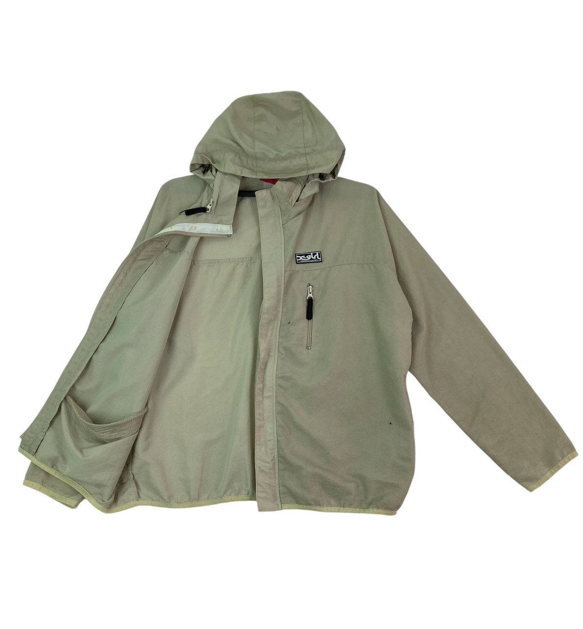 Japanese Brand × Vintage Vtg 90s X-Girl windbreaker jacket hooded Size M / US 6-8 / IT 42-44 - 1 Thumbnail
