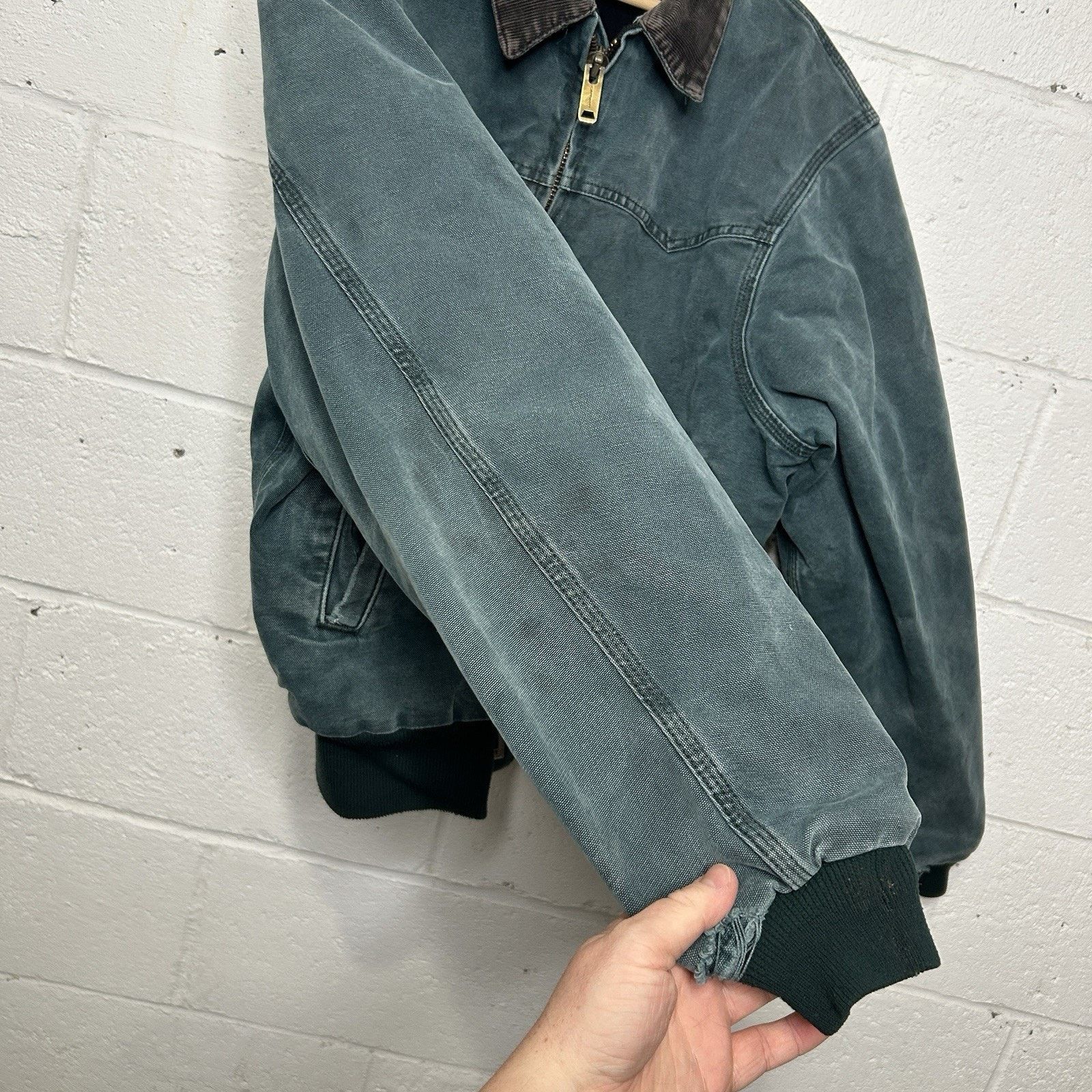 Carhartt Vintage Carhartt Santa Fe Jacket “Hunter Green” J14 HTG Size US L / EU 52-54 / 3 - 7 Thumbnail