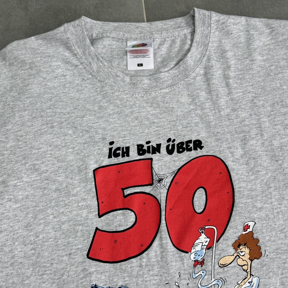 Other Vintage Moto Mania Ich Bin Uber T-Shirt Size L Size US L / EU 52-54 / 3 - 8 Thumbnail