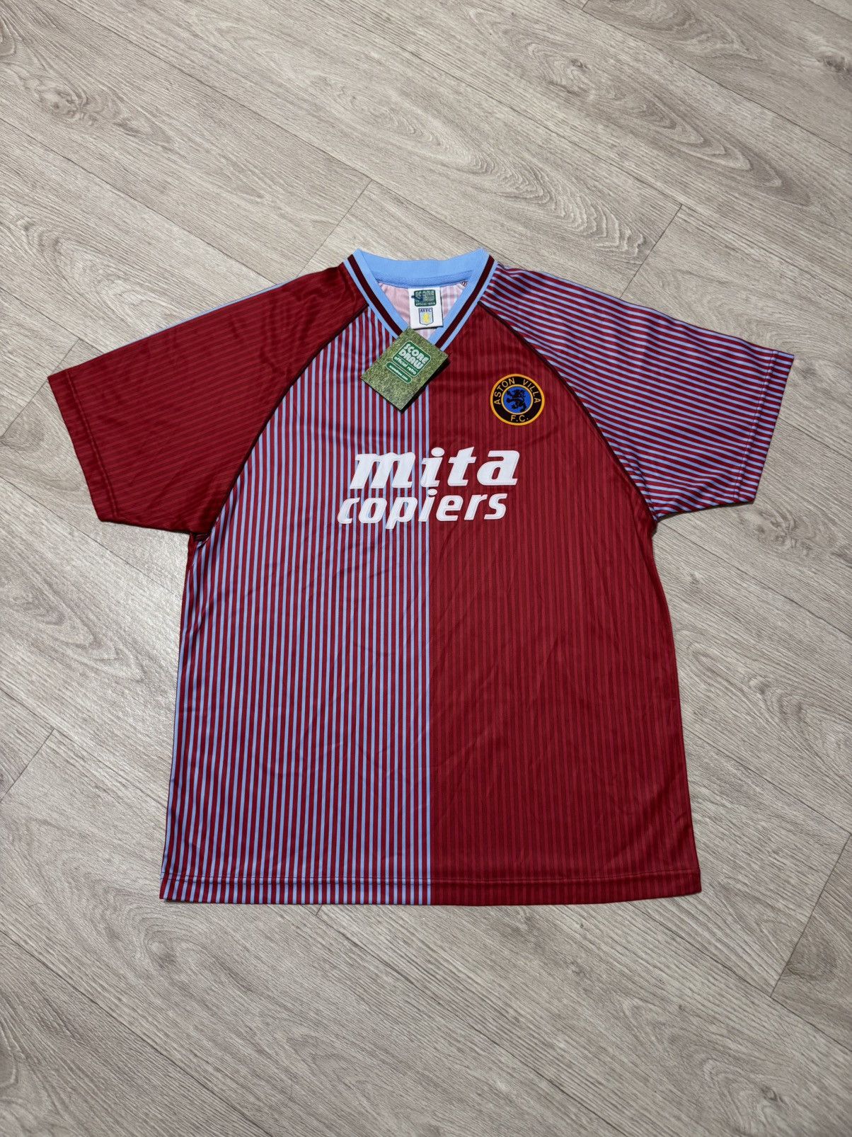 Vintage 🔷Retro Aston Villa 1987/88/99 Soccer jersey🔷 Size US L / EU 52-54 / 3 - 1 Thumbnail