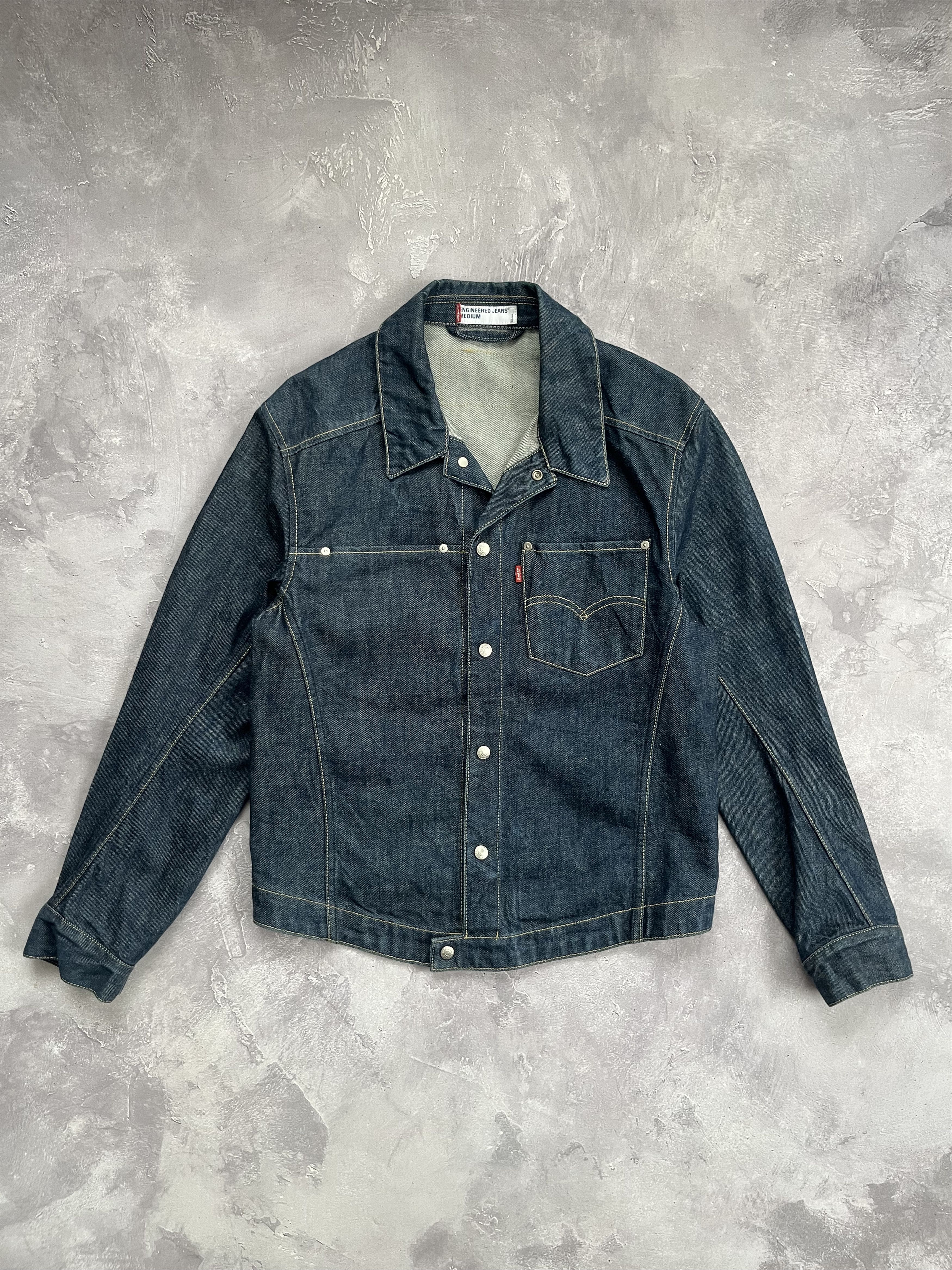 Engineered Garments × Levi's Vintage Levi's Engineered Jeans Denim Jacket 2000s USA Size US M / EU 48-50 / 2 - 1 Thumbnail