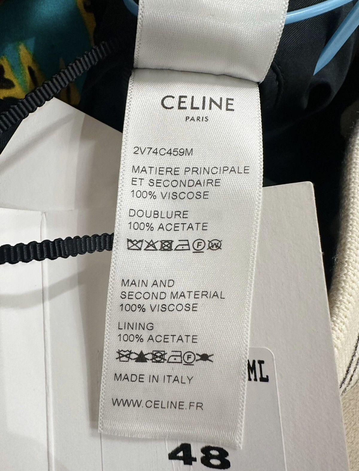 Celine Celine 21SS Tyson Reeder Collaboration Satin Varsity Jacket Size US M / EU 48-50 / 2 - 6 Thumbnail