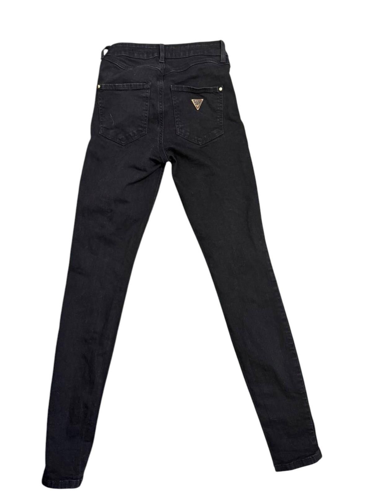 Guess Guess U.S.A. Women’s 1981 Skinny Jeans Black Size 24 Size 24" / US 00 / IT 34 - 3 Thumbnail