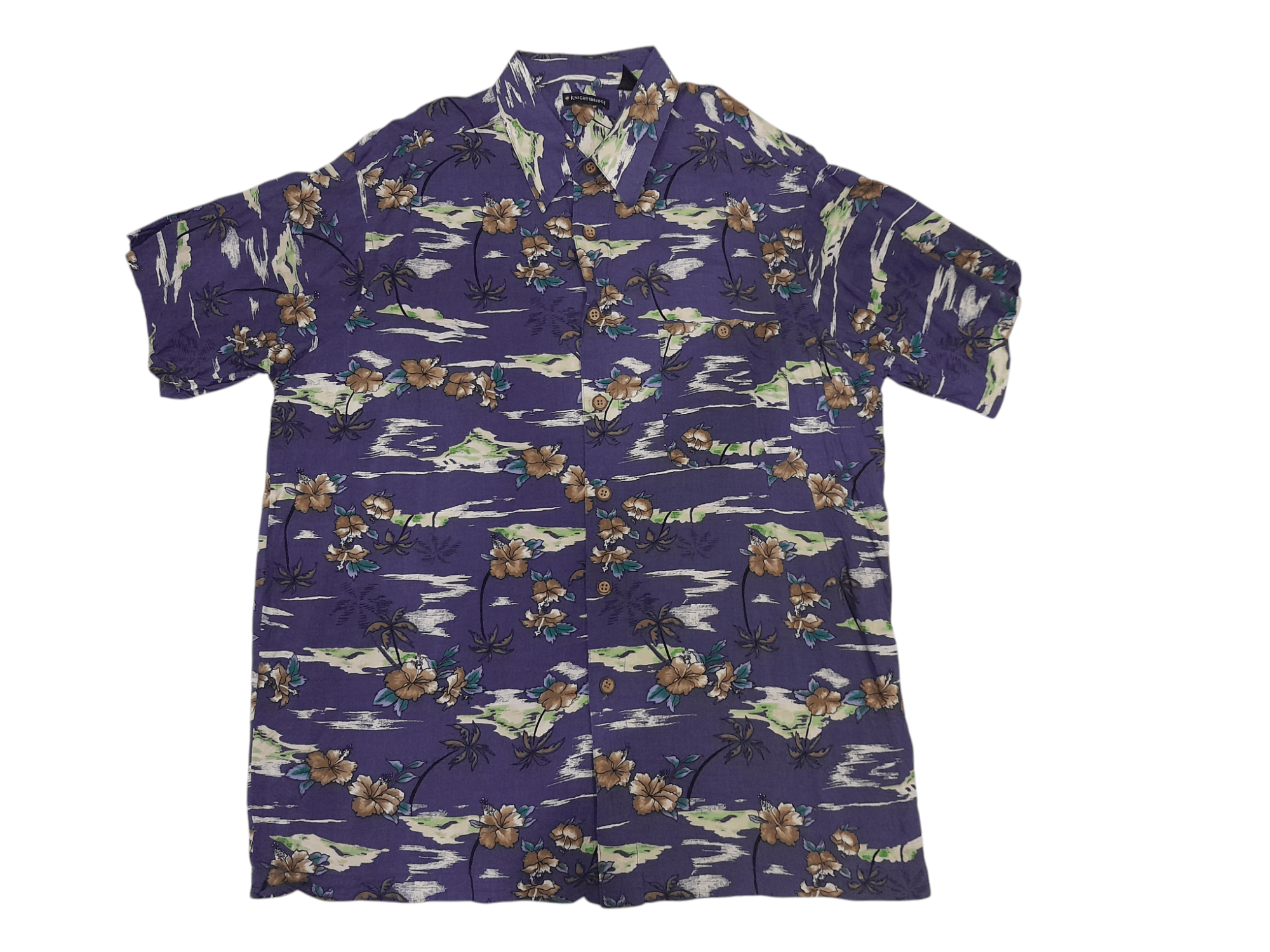 Knightsbridge Knightbridge Rayon Button Shirt (F549) XL Size US XL / EU 56 / 4 - 1 Thumbnail