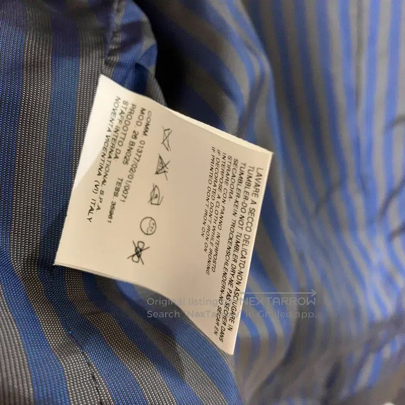 Vivienne Westwood Vivienne Westwood Narrow Striped Blazer Fabric Jacket Card Size S / US 4 / IT 40 - 7 Thumbnail