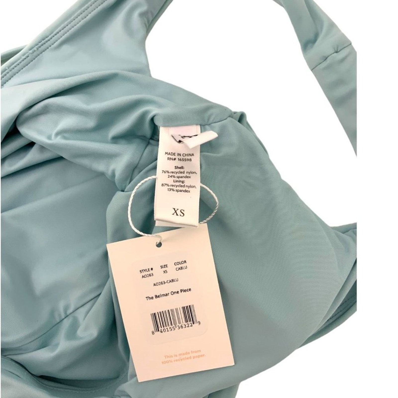 Other Andie The Belmar One Piece Cabana Blue Size XS NWT $112 MSRP Size ONE SIZE - 5 Thumbnail