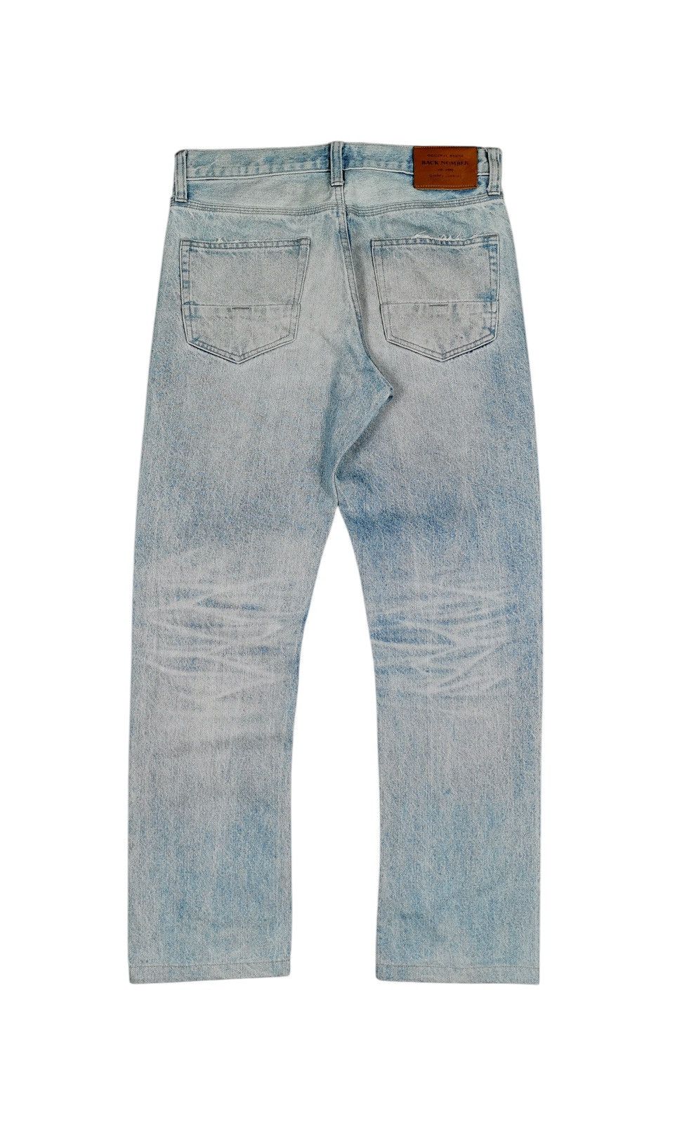 Kapital Back Number Kaihara Denim Distressed Jeans Size US 31 - 3 Thumbnail