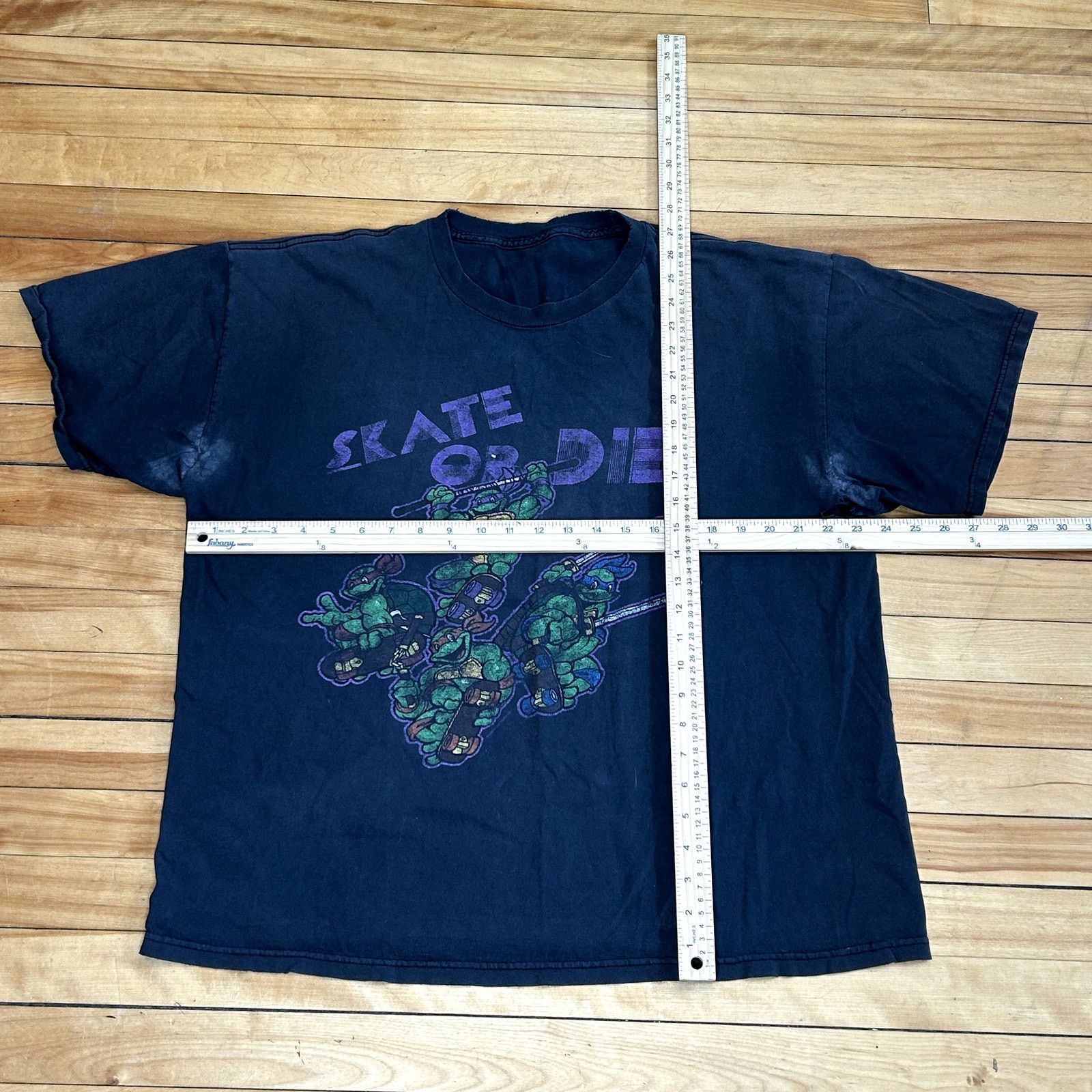 Vintage Y2K Teenage Mutant Ninja Turtles T-Shirt Size US L / EU 52-54 / 3 - 5 Thumbnail