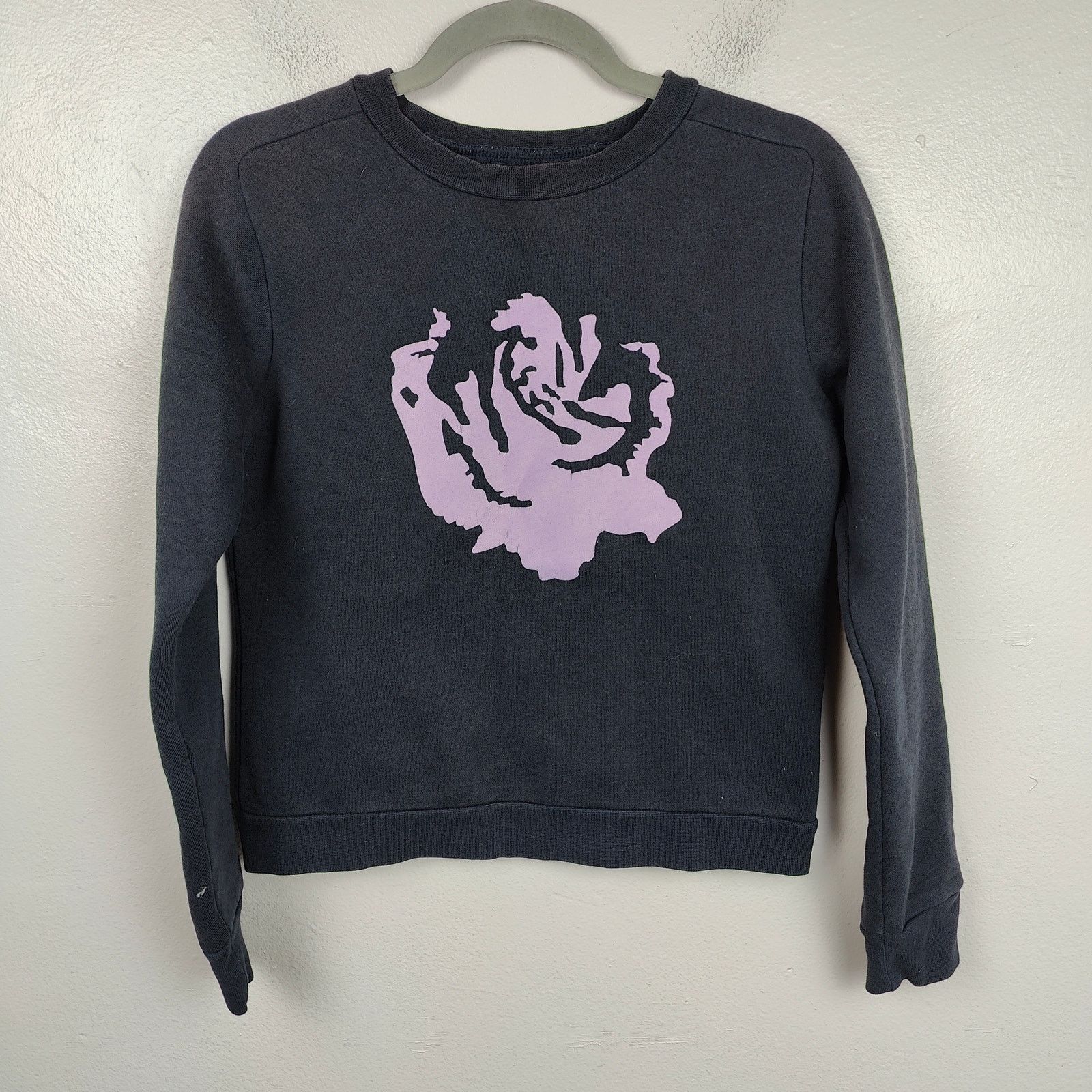 Opening Ceremony Opening Ceremony Sweatshirt Womens Small Washed Black Size S / US 4 / IT 40 - 1 Thumbnail