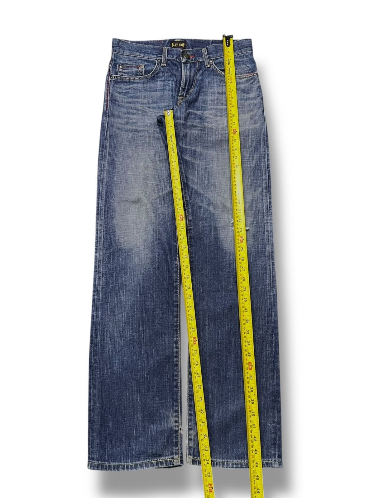 Edwin Vintage Edwin Blue Trip Japan - Faded Wash, Distressed Denim Size US 32 / EU 48 - 16 Thumbnail