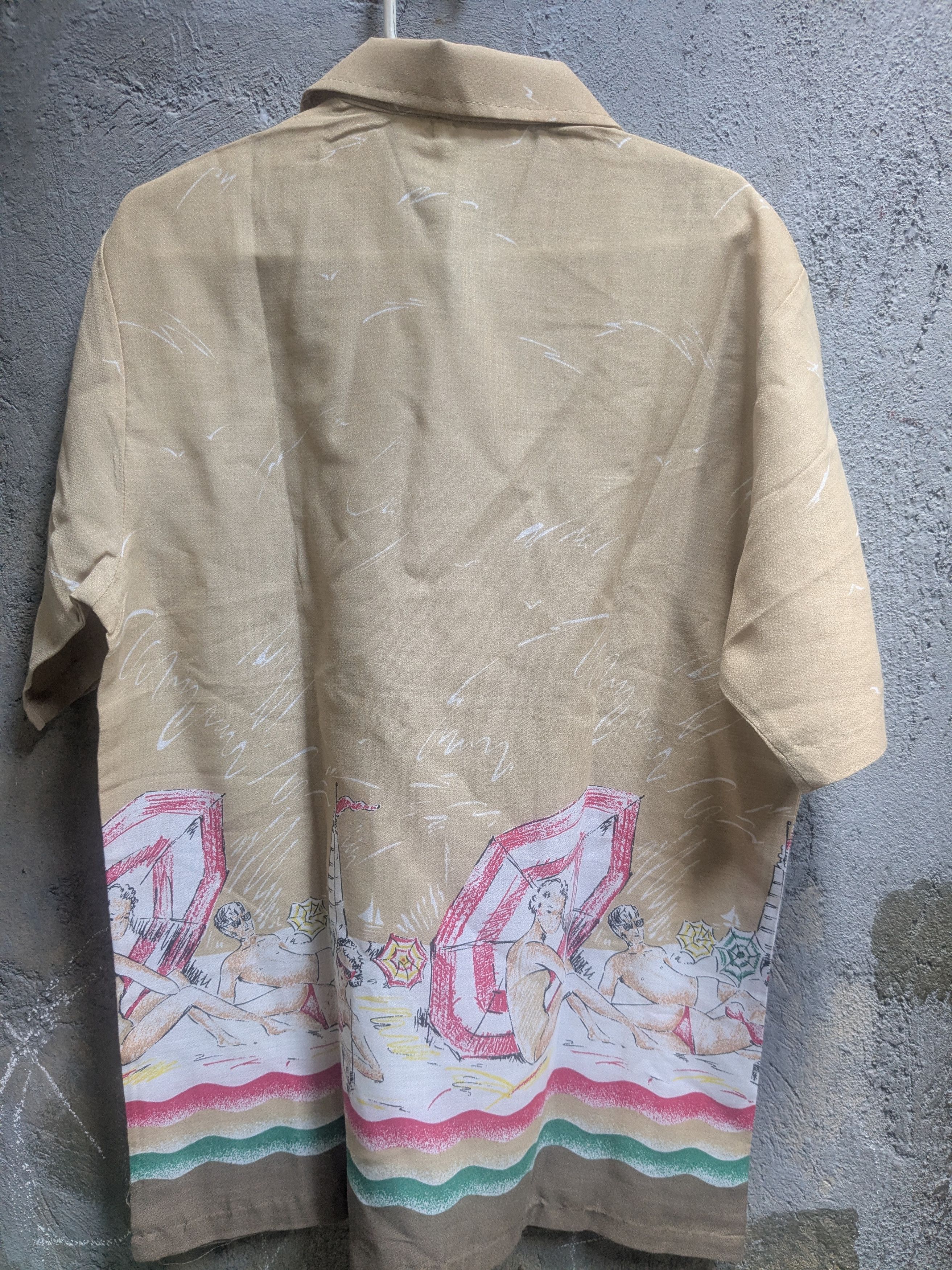 Vintage vintage polo beach 80's brand new deadstock aop Size US M / EU 48-50 / 2 - 3 Thumbnail